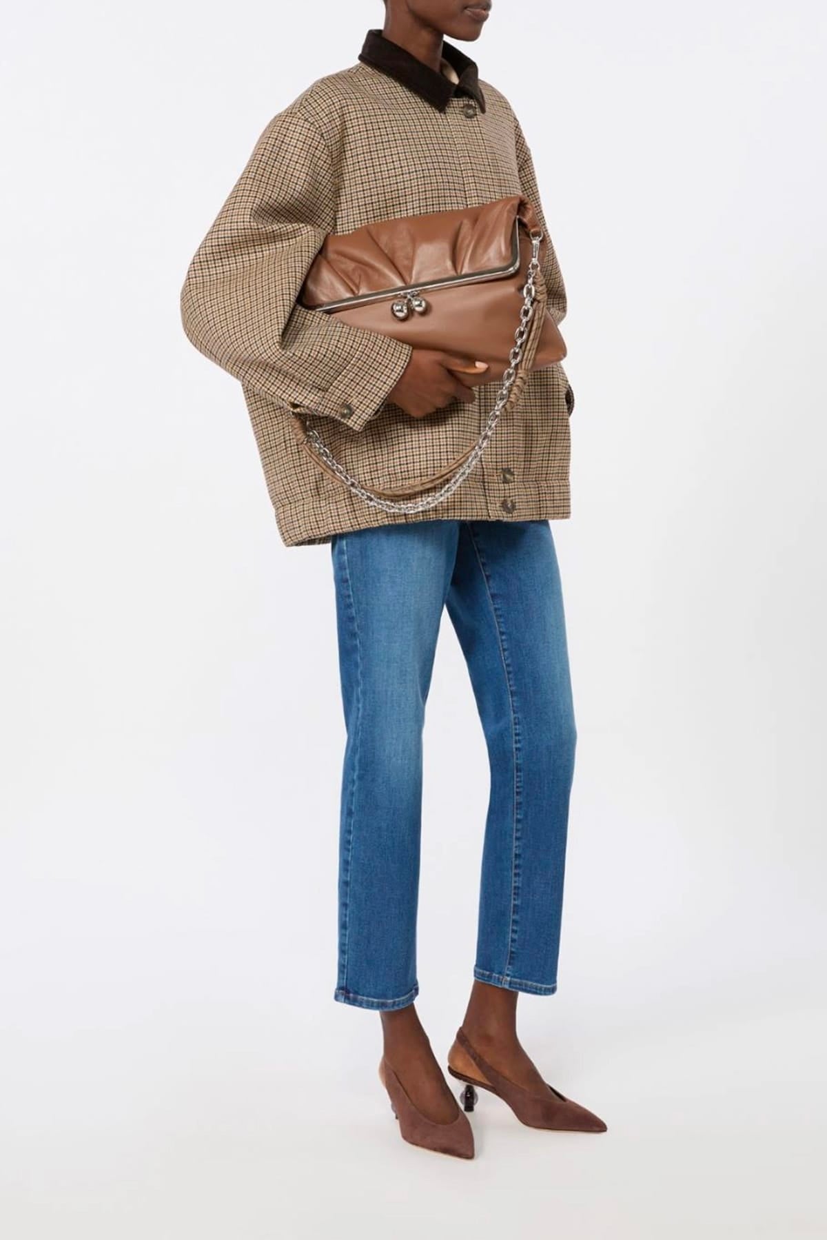 MAXMARA'S BRANDS BORSA  Borsa in cuoio Max Mara Weekend Wkaslalom