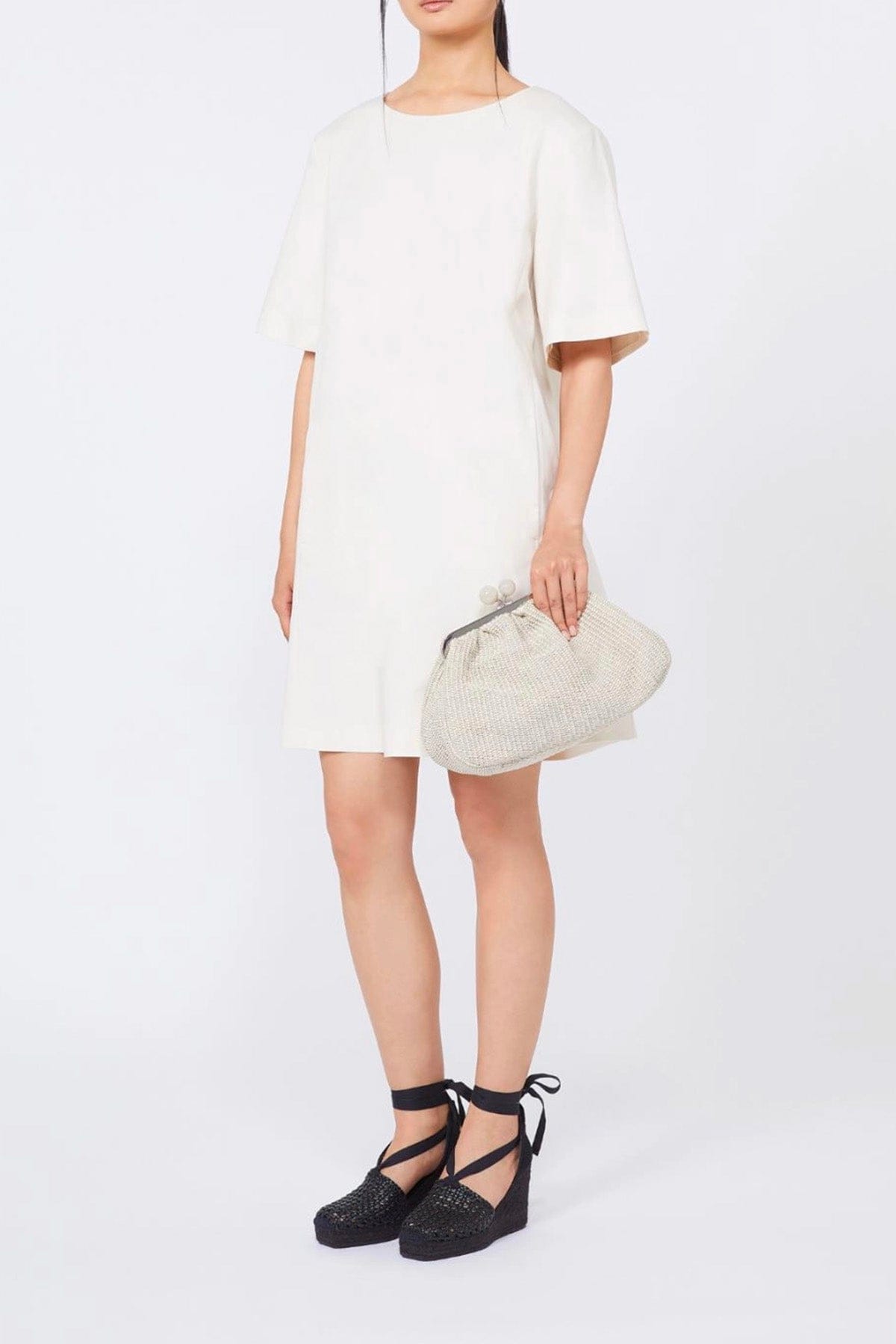 MAXMARA'S BRANDS BORSA  Borsa in rafia naturale Pasticcino Bag Weekend Max Mara Wkafortuna