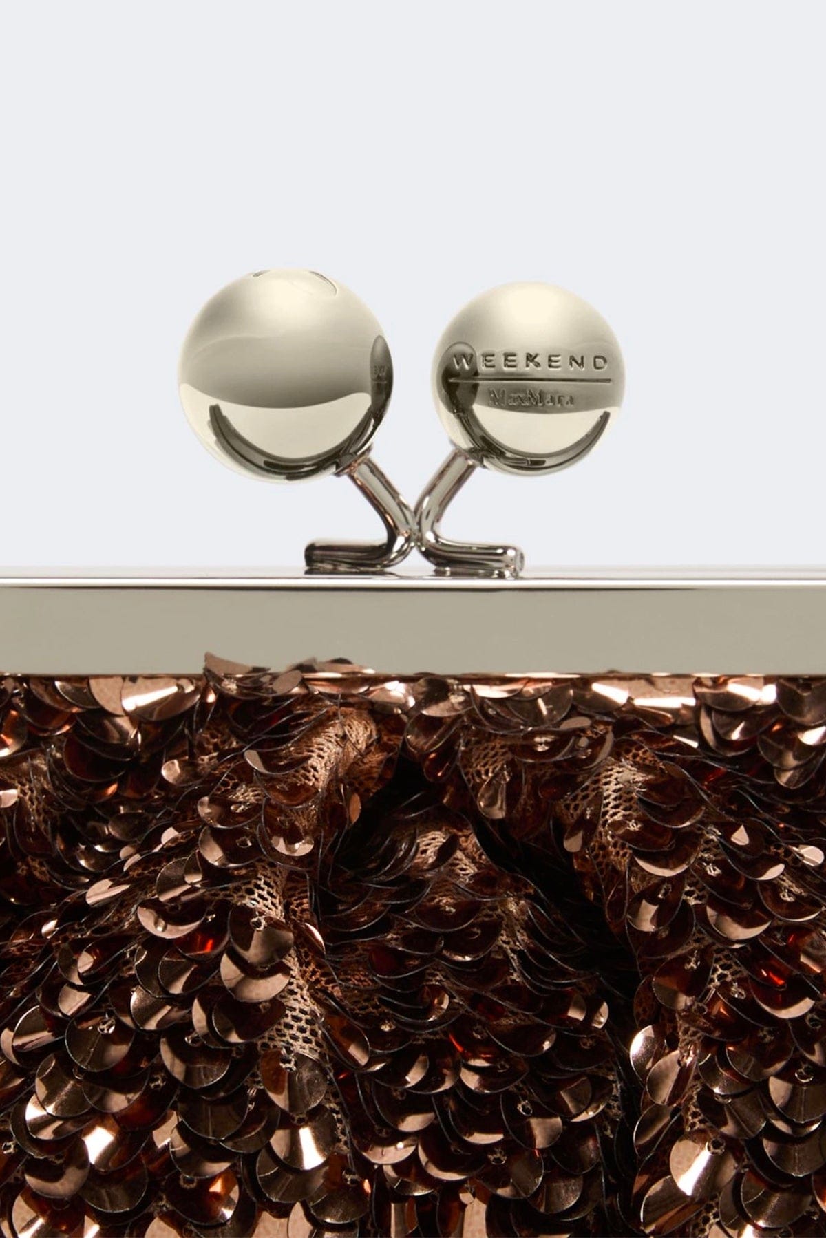 MAXMARA'S BRANDS BORSA  Borsa pasticcino con paillettes all over Wkatarga