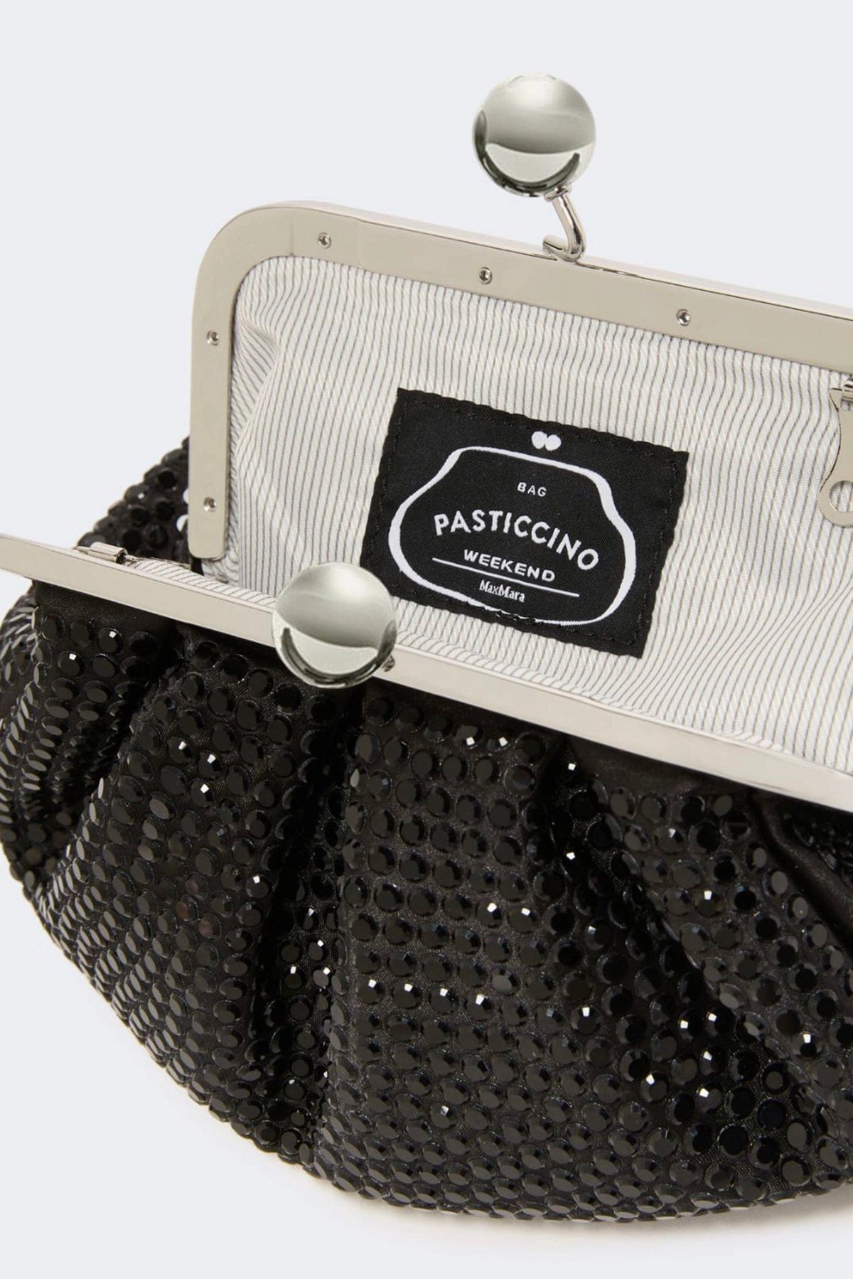 MAXMARA'S BRANDS BORSA  Borsa pasticcino con strass in cristallo Wkalama