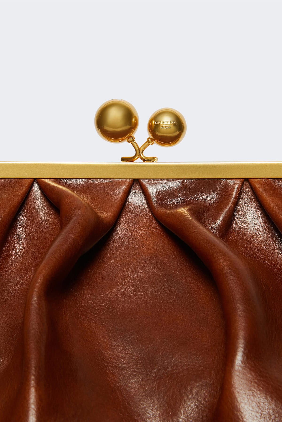MAXMARA'S BRANDS BORSA  Borsa Pasticcino in cuoio grande Max Mara Weekend Wkamirte