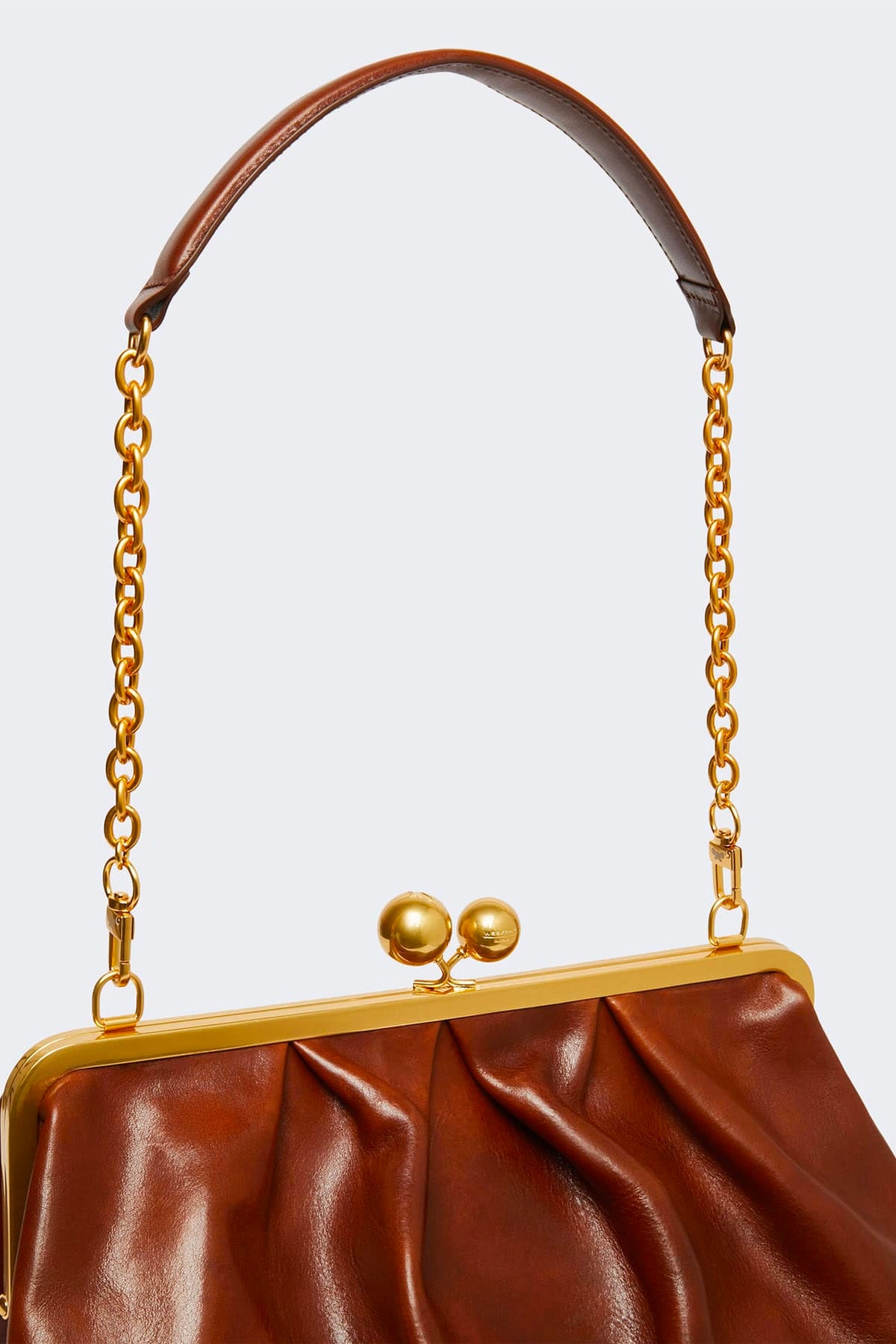 MAXMARA'S BRANDS BORSA  Borsa Pasticcino in cuoio grande Max Mara Weekend Wkamirte