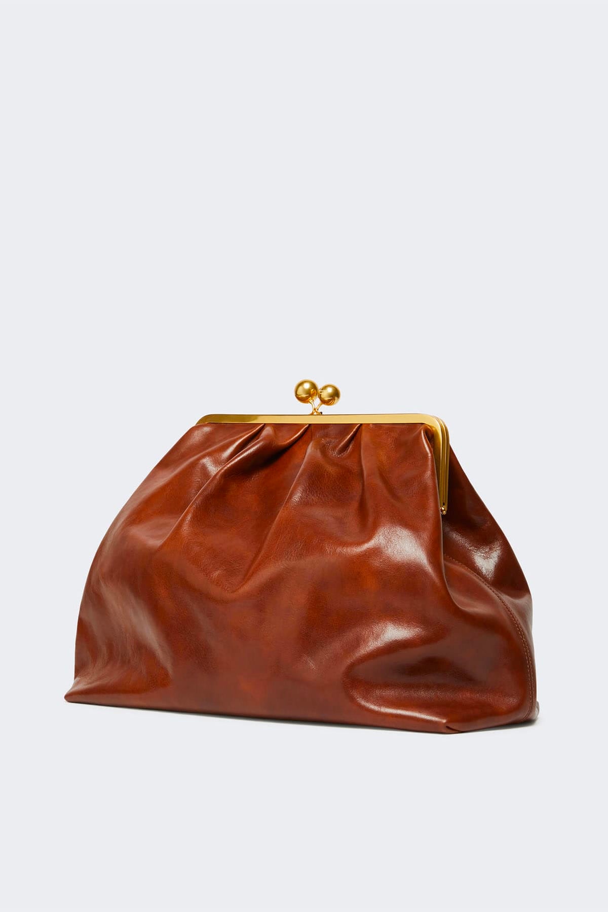 MAXMARA'S BRANDS BORSA  Borsa Pasticcino in cuoio grande Max Mara Weekend Wkamirte
