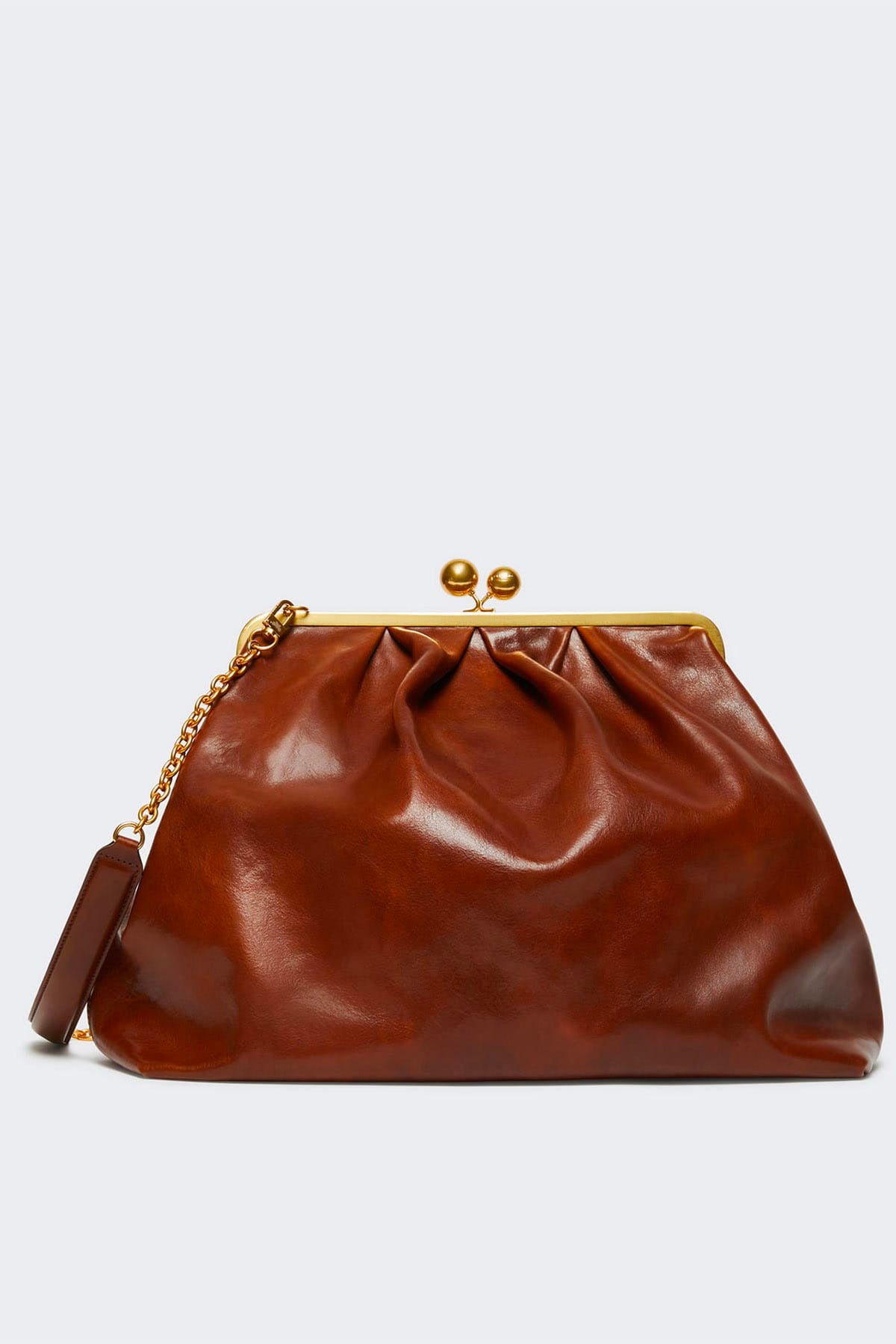 MAXMARA'S BRANDS BORSA  CUOIO / UNICA Borsa Pasticcino in cuoio grande Max Mara Weekend Wkamirte