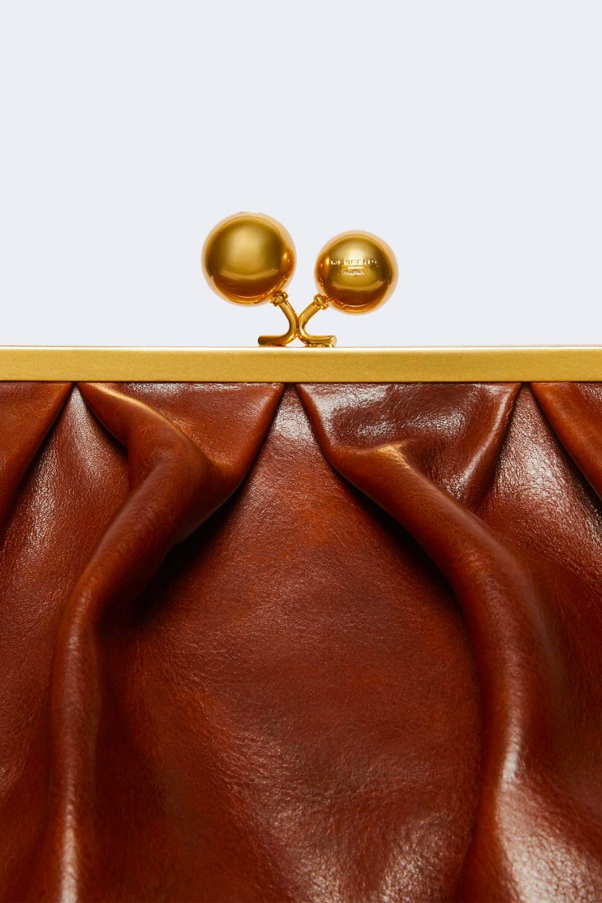 MAXMARA&#39;S BRANDS BORSA  Borsa Pasticcino in cuoio Max Mara Weekend Mirte