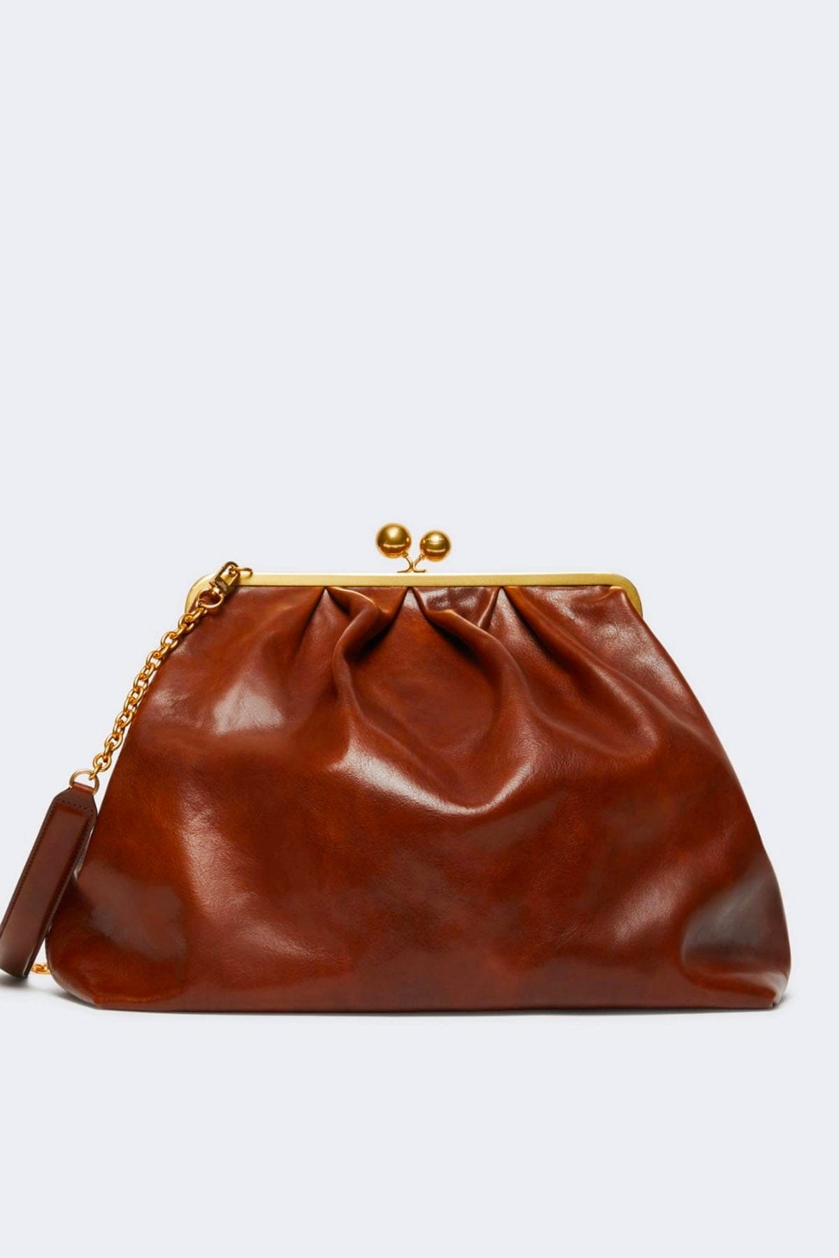 MAXMARA&#39;S BRANDS BORSA  Borsa Pasticcino in cuoio Max Mara Weekend Mirte