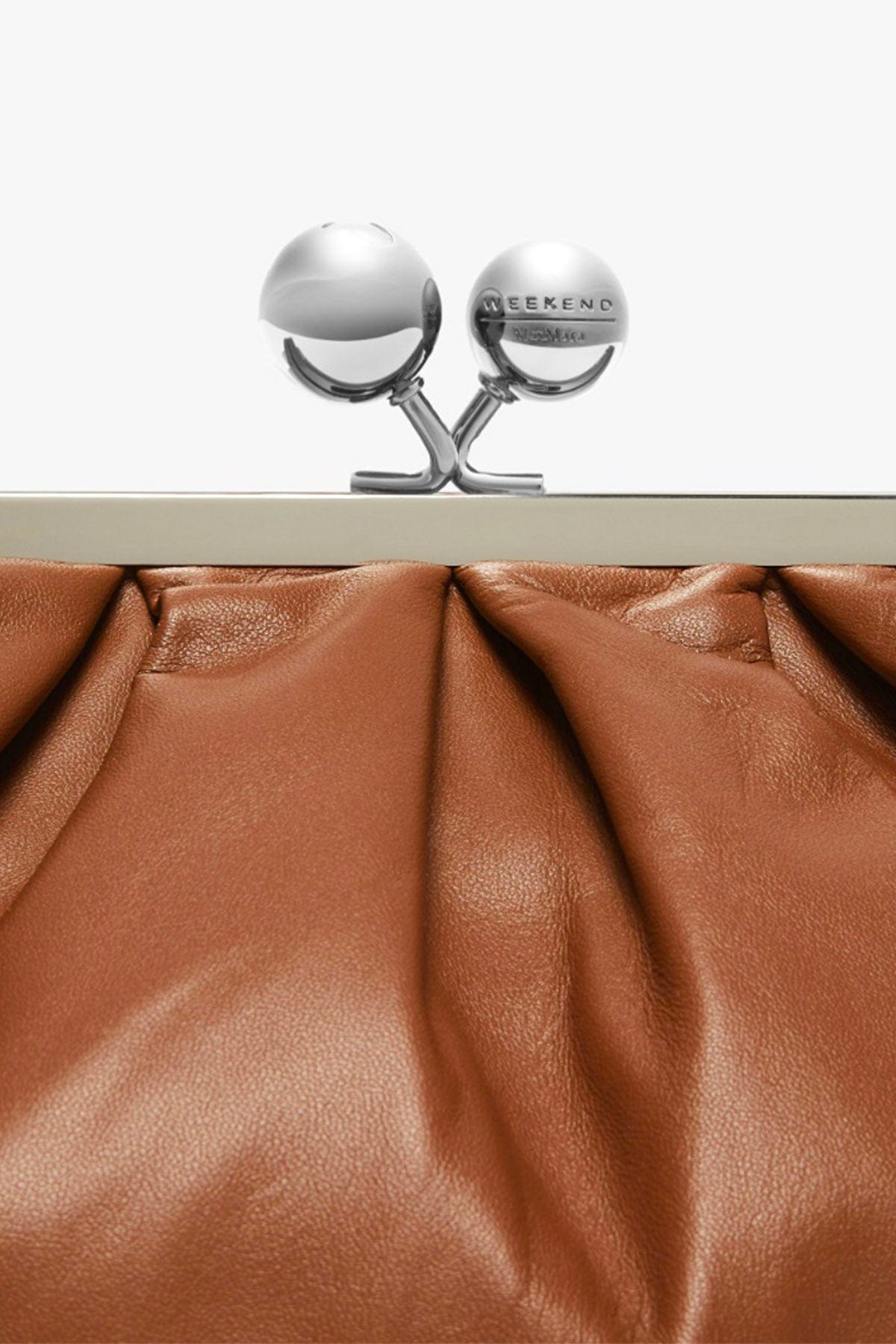 MAXMARA&#39;S BRANDS BORSA  Borsa Pasticcino in pelle media Weekend Max Mara Cubico