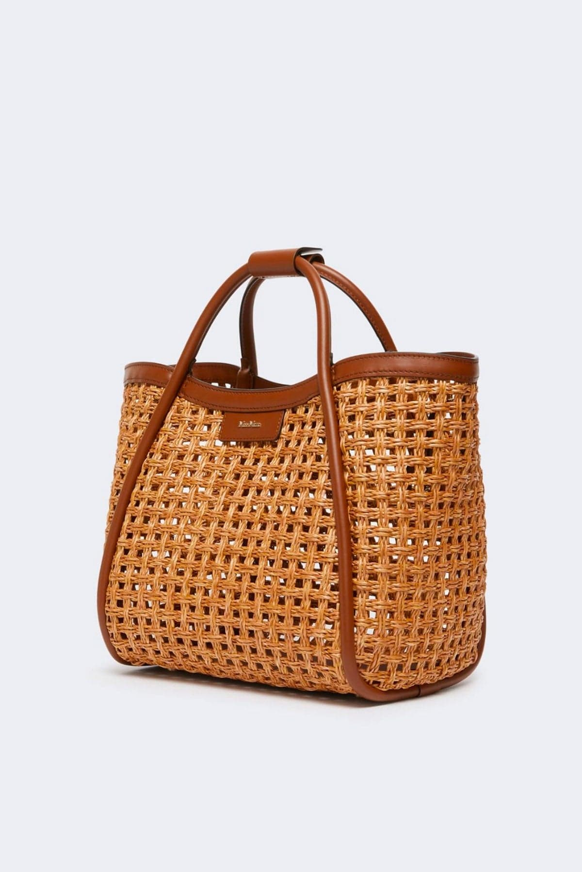 MAXMARA'S BRANDS BORSA  Borsain rafia e cuoio Max Mara Mxamarineces
