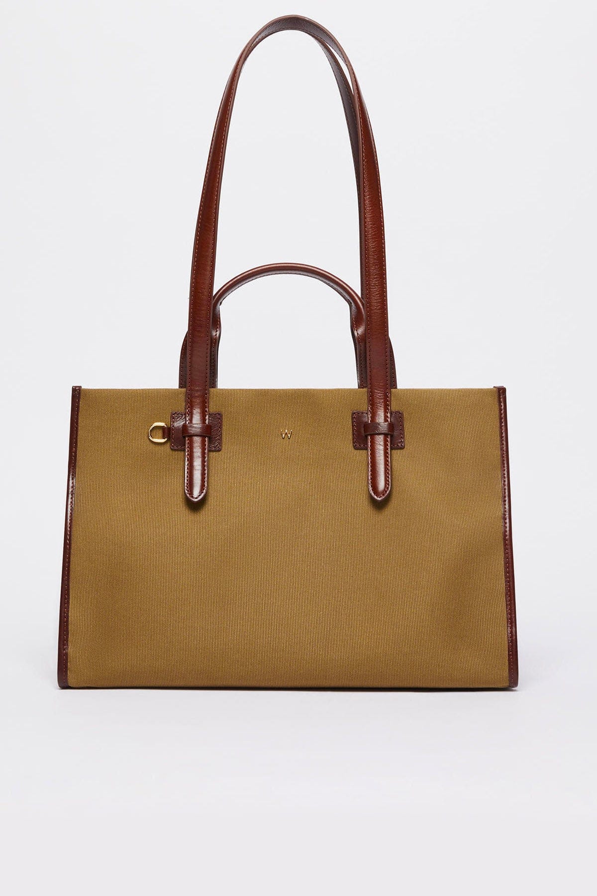 MAXMARA'S BRANDS BORSA  BRONZO / UNICA Borsa in cotone cerato Weekend Max Mara Gianna