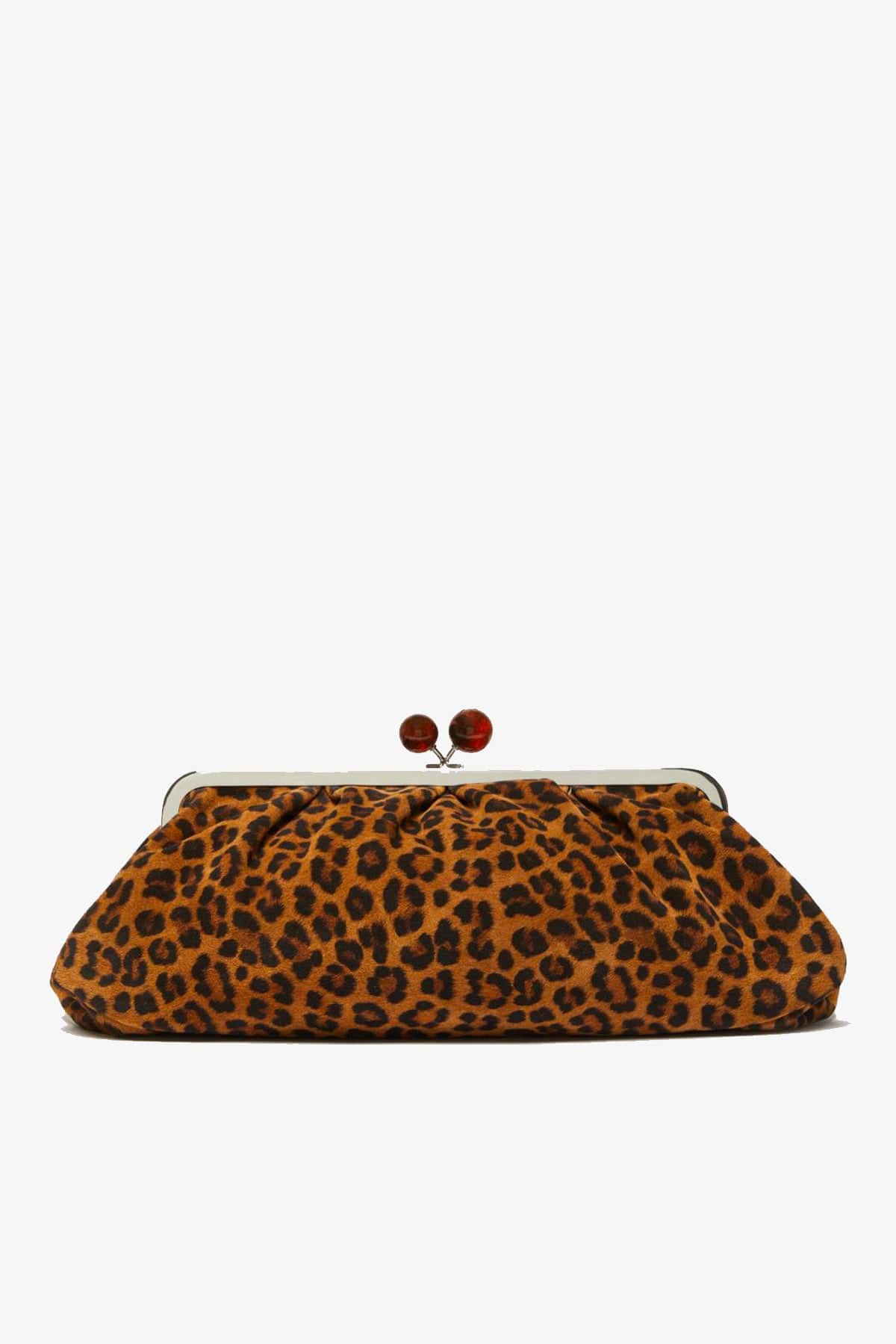 MAXMARA&#39;S BRANDS BORSA  LEOPARDO / UNICA Borsa in suede leopardata Max Mara Weekend Moscova