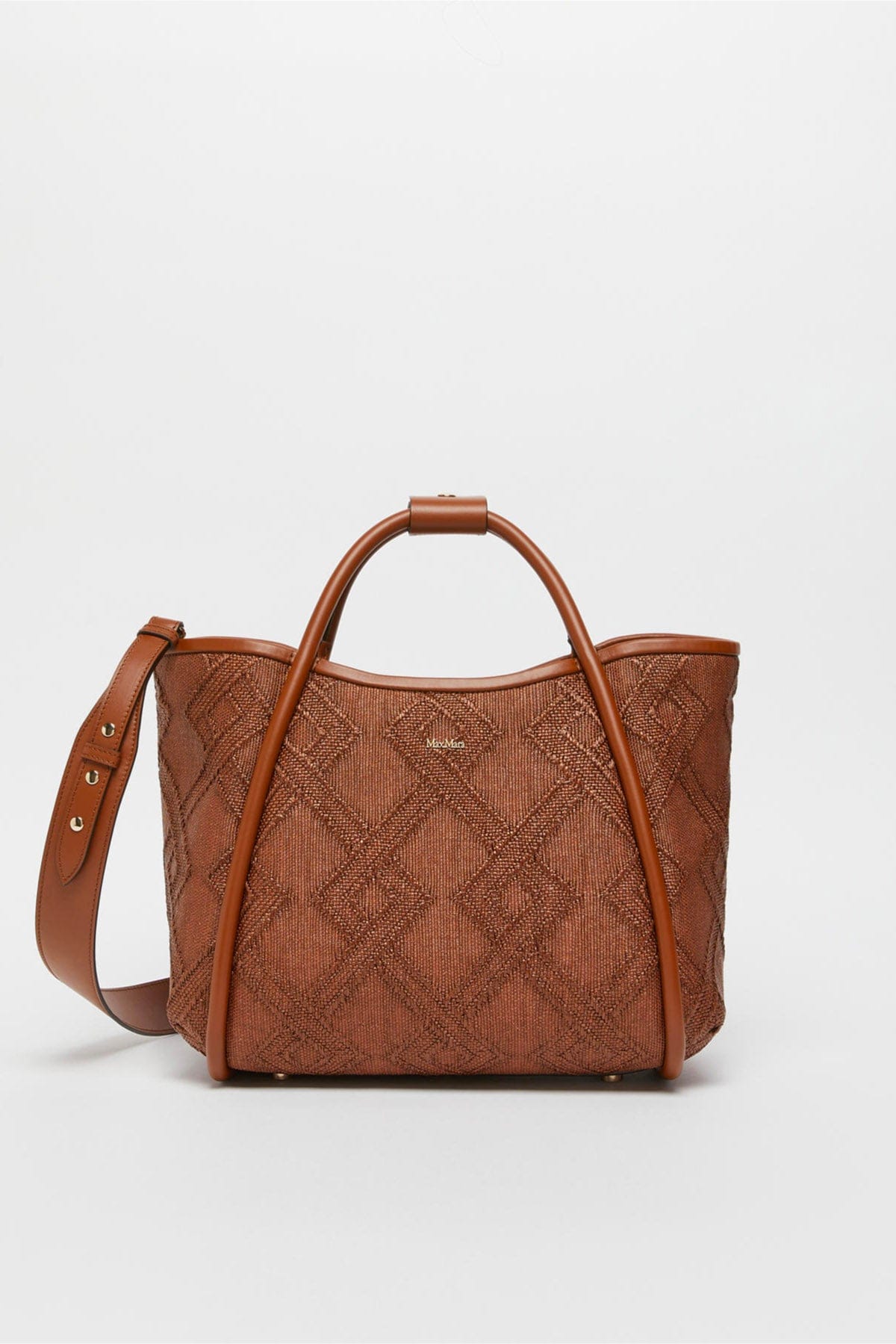 MAXMARA'S BRANDS BORSA  MARRONE / UNICA Borsa disegno geometrico Max Mara Mxamarines