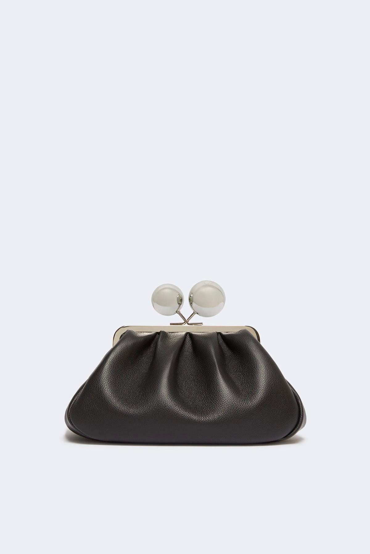 MAXMARA'S BRANDS BORSA  CASTAGNA / UNICA Borsa Pasticcino in cuoio Max Mara Weekend Wkacaro