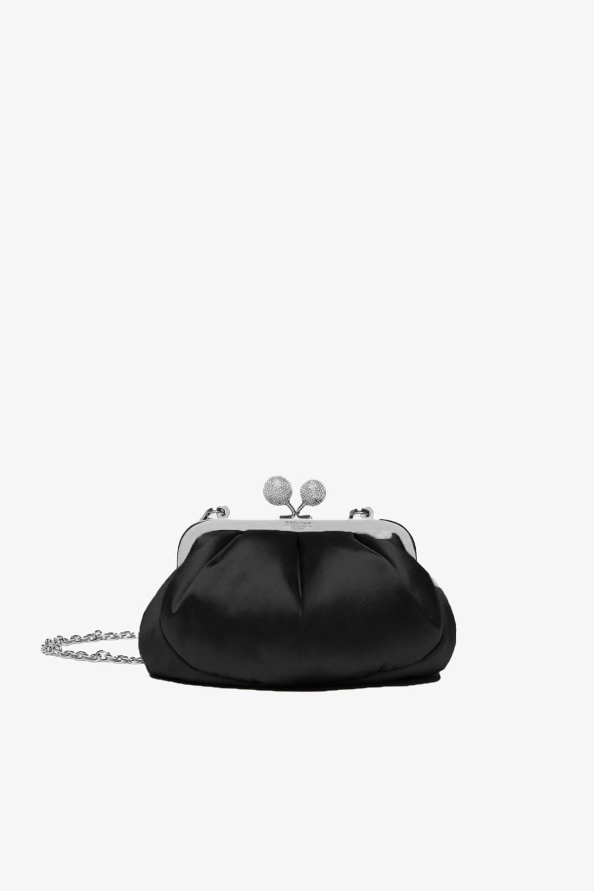 MAXMARA&#39;S BRANDS BORSA  NERO / UNICA Borsa pasticcino in raso Max Mara Weekend Emmy