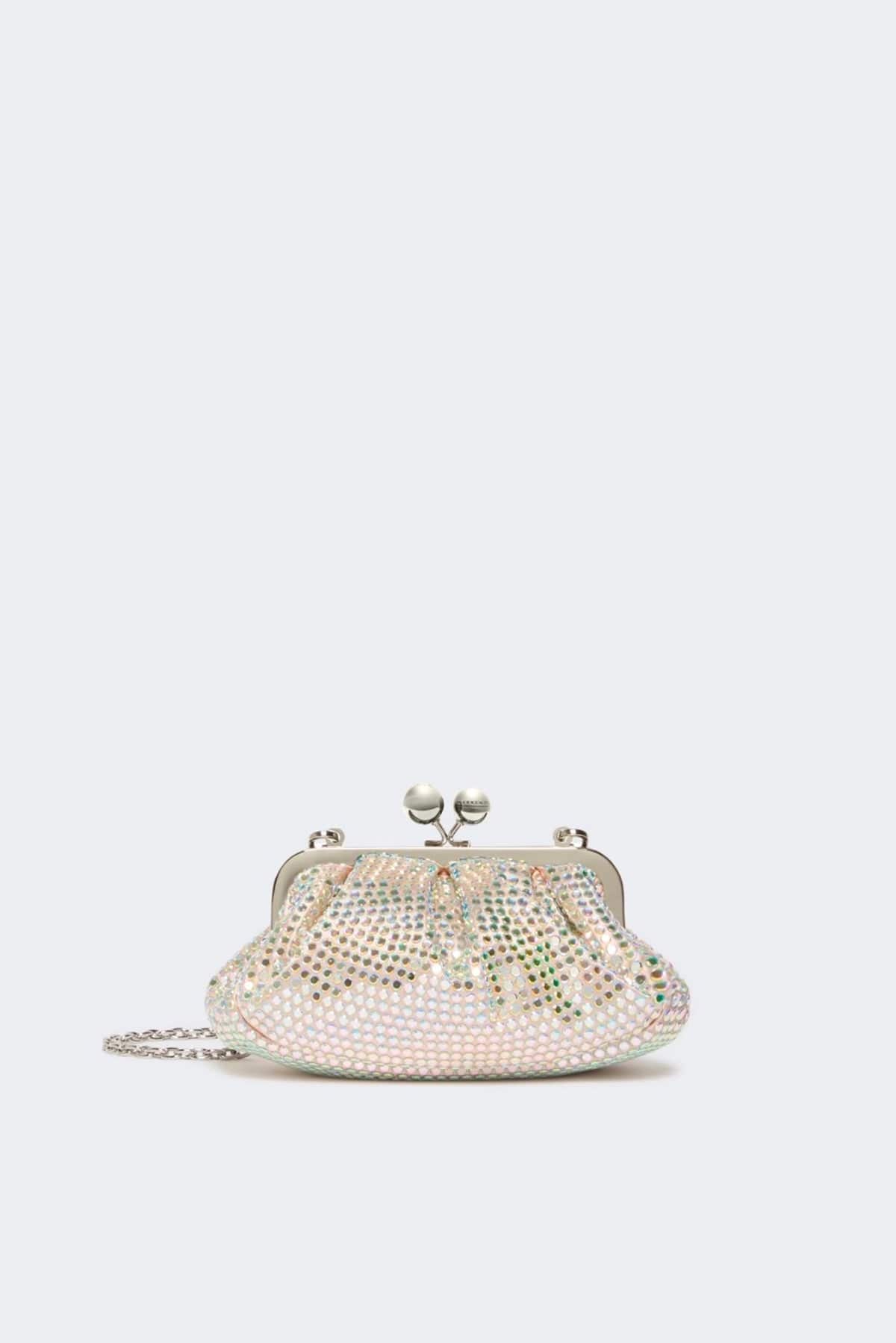 MAXMARA'S BRANDS BORSA  OPALE / UNICA Borsa pasticcino con strass in cristallo Wkalama