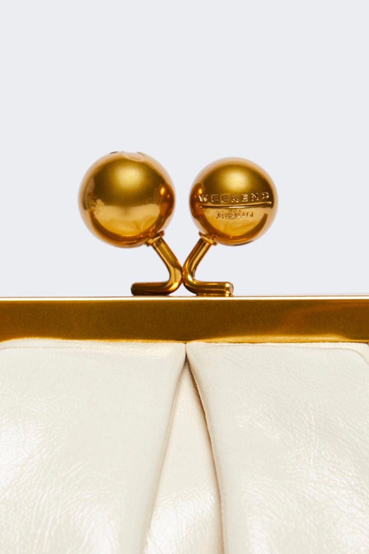MAXMARA&#39;S BRANDS BORSA  Pasticcina Bag in pelle piccola Weekend Max Mara Navetta