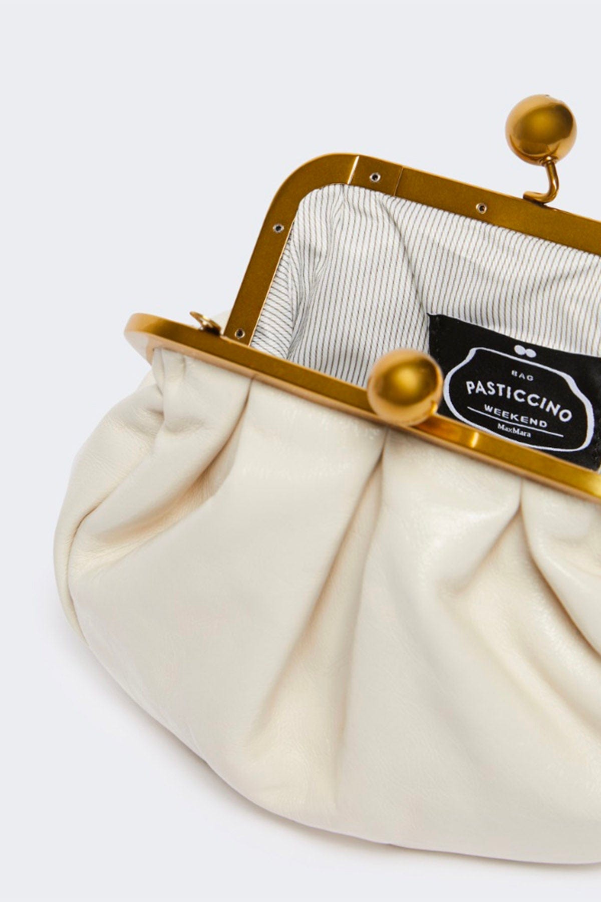 MAXMARA&#39;S BRANDS BORSA  Pasticcina Bag in pelle piccola Weekend Max Mara Navetta
