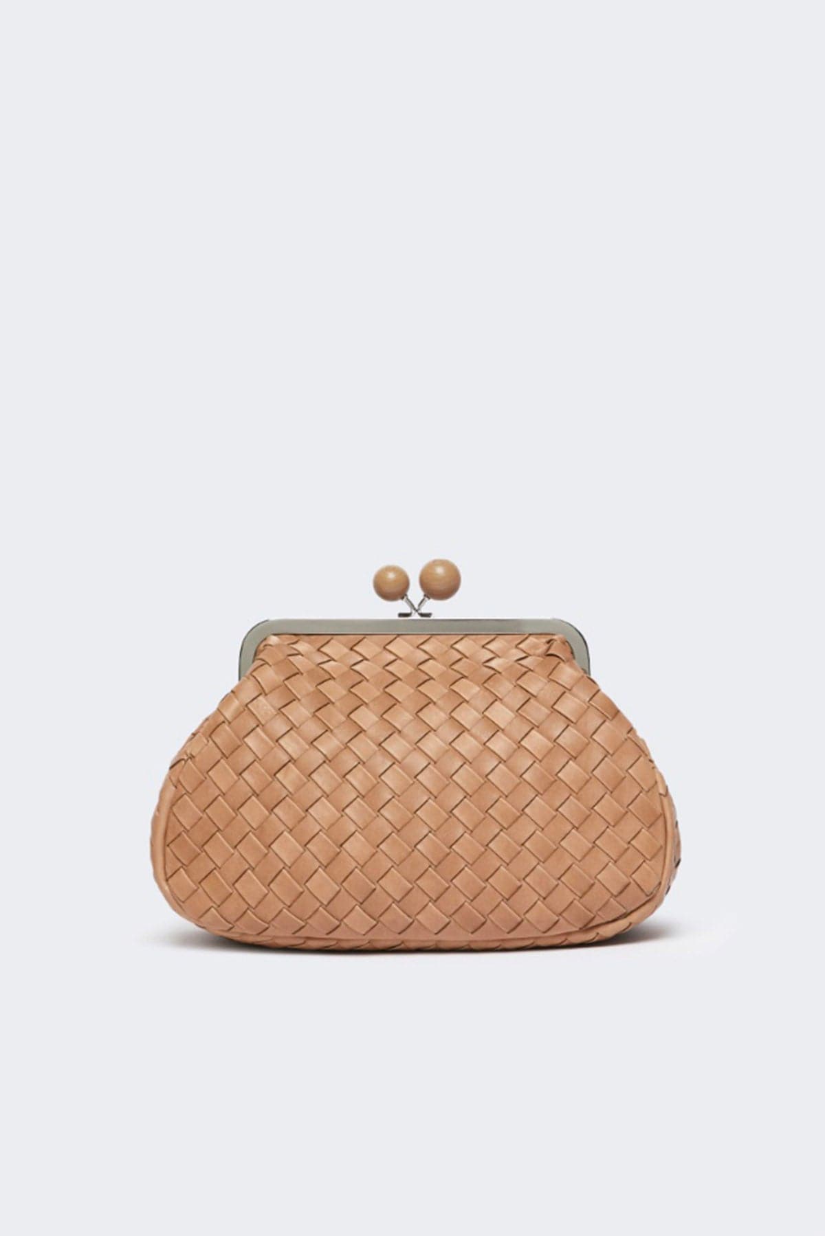 MAXMARA&#39;S BRANDS BORSA  Pasticcino Bag in pelle intrecciata Weekend Max Mara Pancia