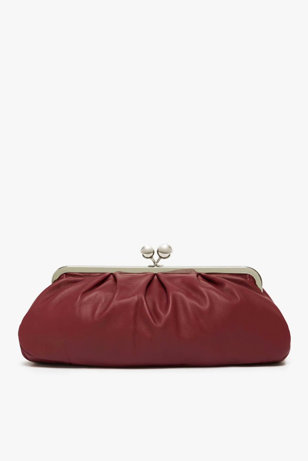 MAXMARA&#39;S BRANDS BORSA  ROSSO RUBINO / UNICA Borsa Weekend Max Mara Pasticcino Marche