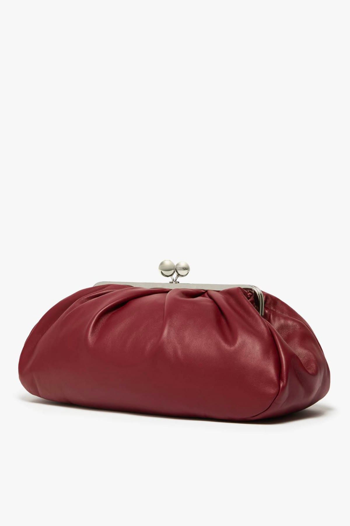 MAXMARA&#39;S BRANDS BORSA  ROSSO RUBINO / UNICA Borsa Weekend Max Mara Rosso Rubino Provino