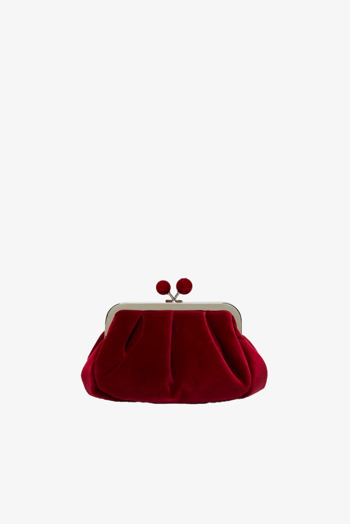 MAXMARA&#39;S BRANDS BORSA  ROSSO / UNICA Borsa pasticcino piccola in velluto Max Mara Weekend Vespa