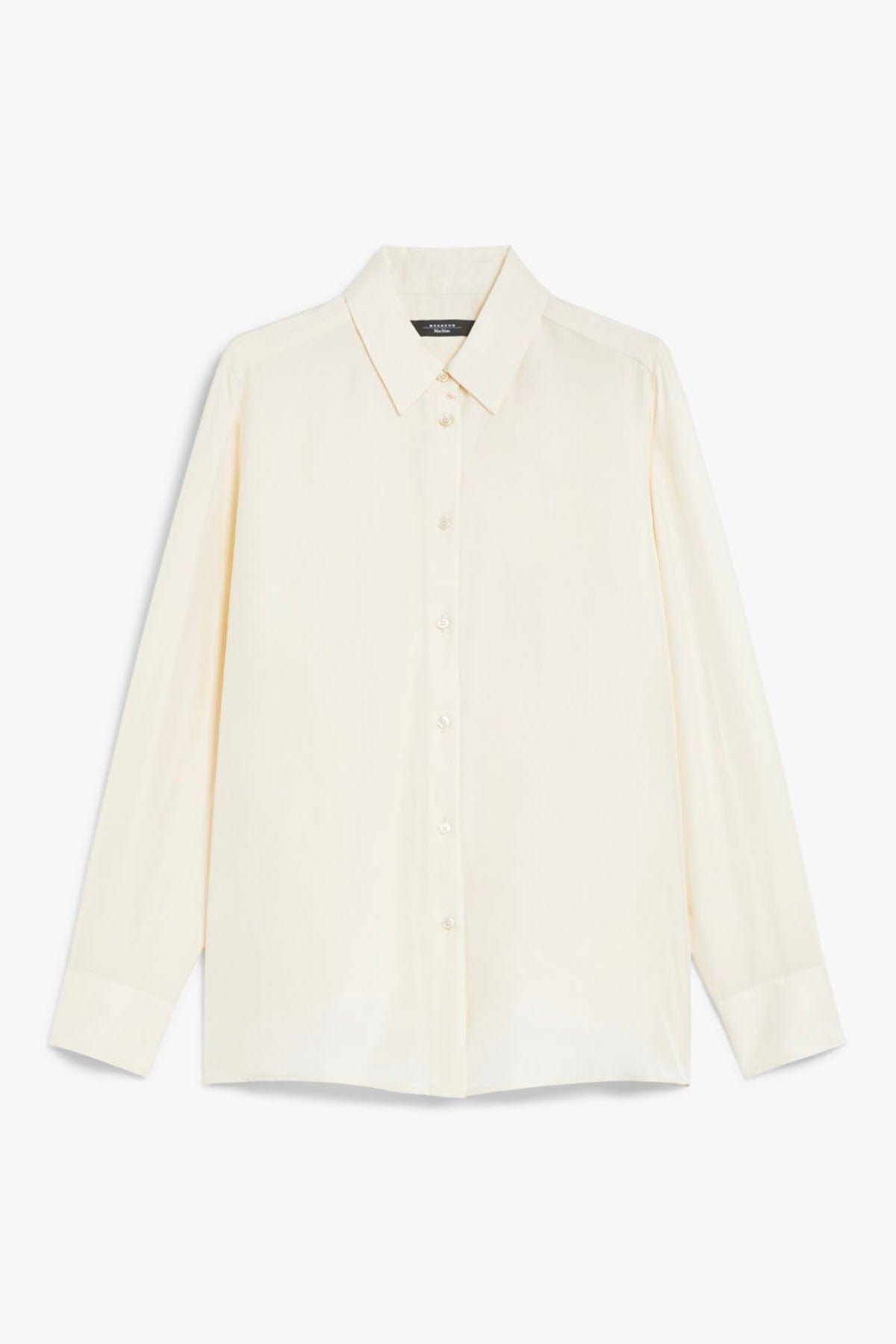 MAXMARA'S BRANDS CAMICIA  AVORIO / 34 Camicia in Seta Donna Max Mara Weekend Almina