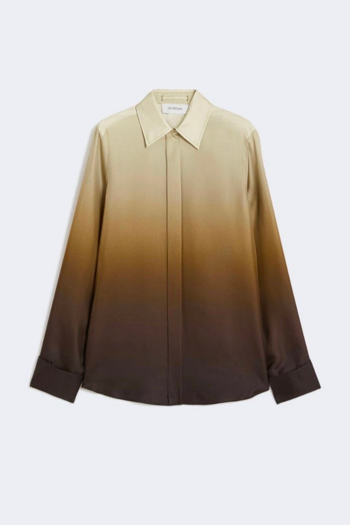 MAXMARA&#39;S BRANDS CAMICIA  AVORIO / 34 Camicia in seta sfumata donna Sportmax Ago