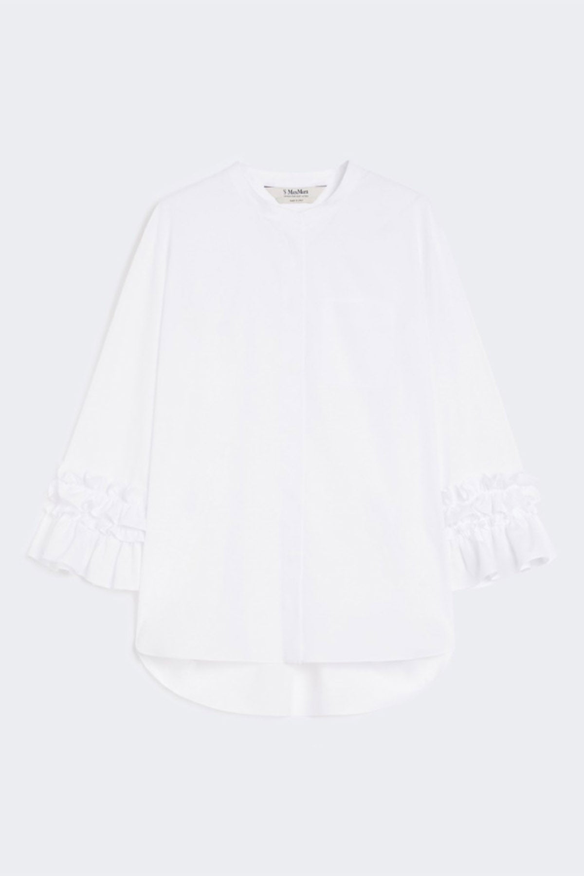 MAXMARA&#39;S BRANDS CAMICIA  BIANCO / 34 Camicia di cotone donna &#39;S Max Mara Favola