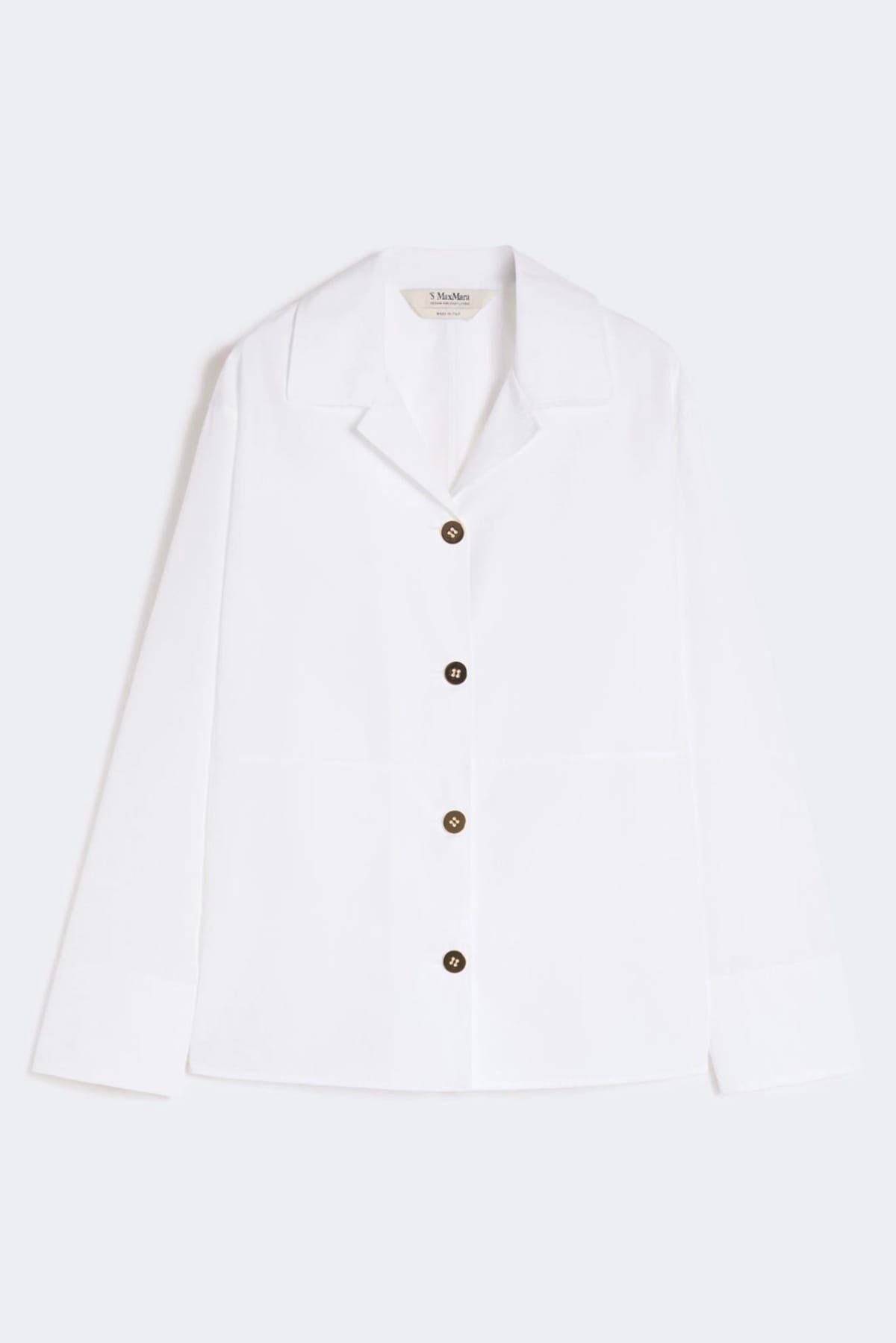 MAXMARA'S BRANDS CAMICIA  BIANCO CANDIDO / 34 Camicia bianca donna 'S Max Mara Smmgentile