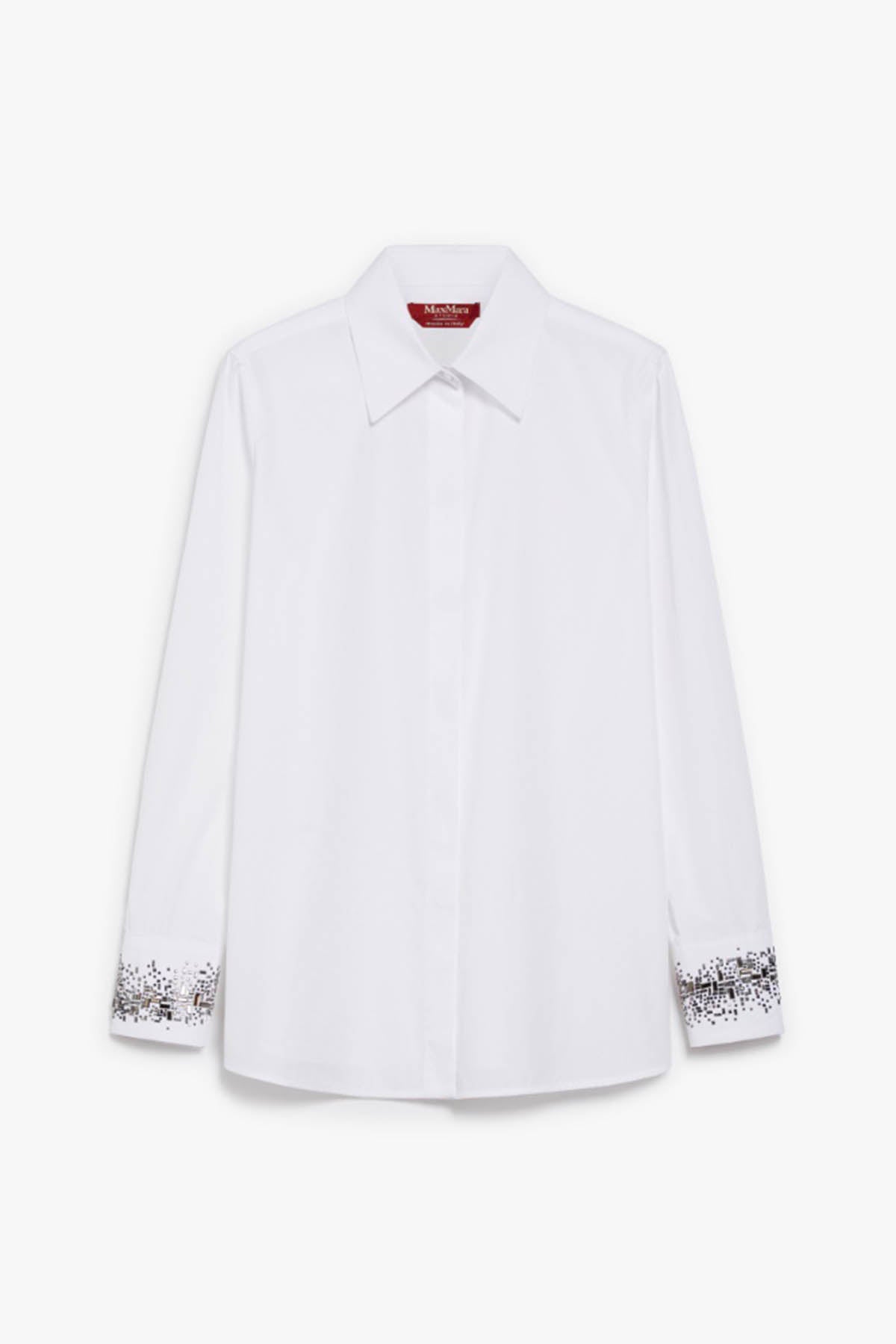 MAXMARA&#39;S BRANDS CAMICIA  BIANCO OTTICO / 34 Camicia Bianca Donna Max Mara Studio Queva