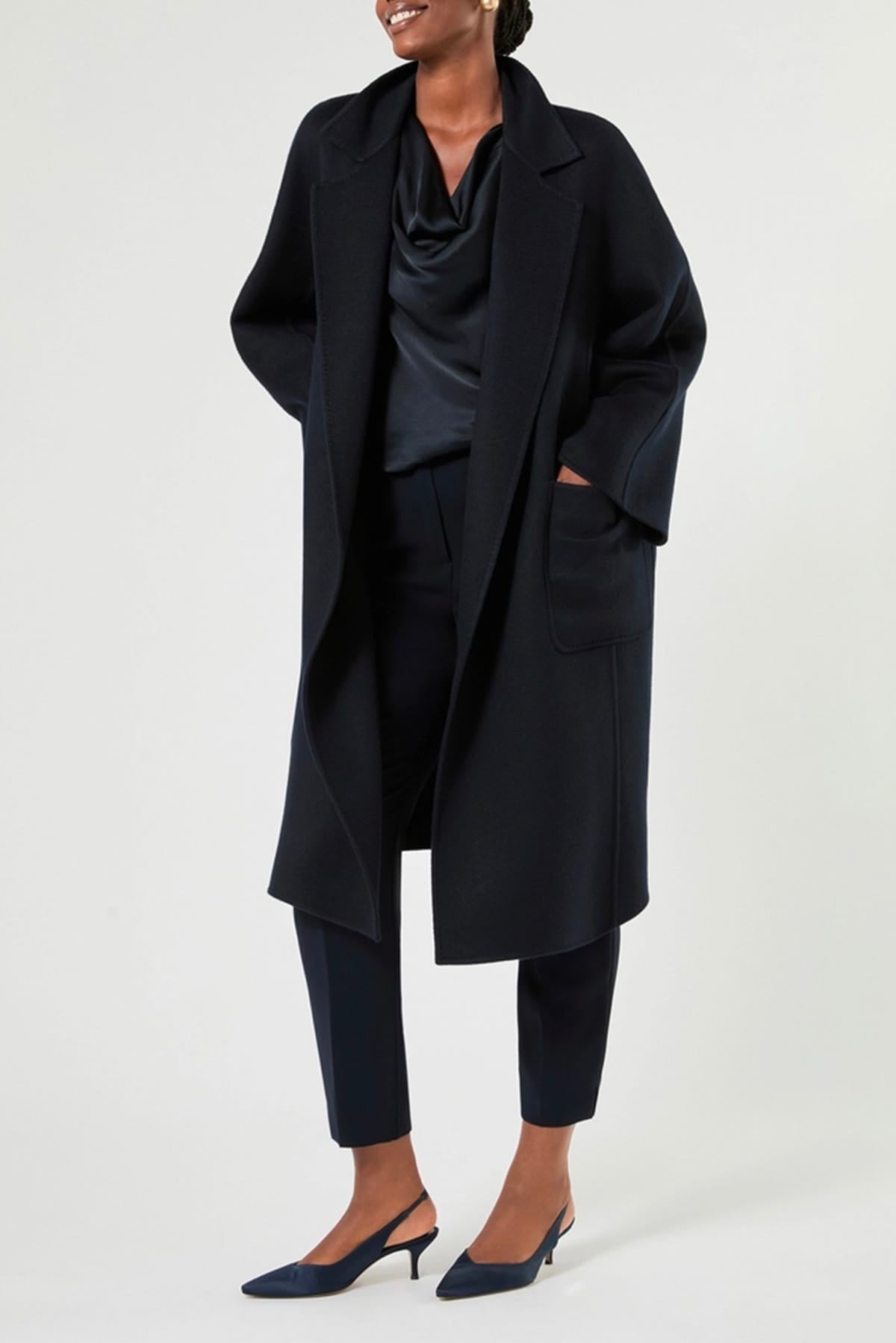 MAXMARA'S BRANDS CAMICIA  Blusa in satin leggero Marina Rinaldi Barolo