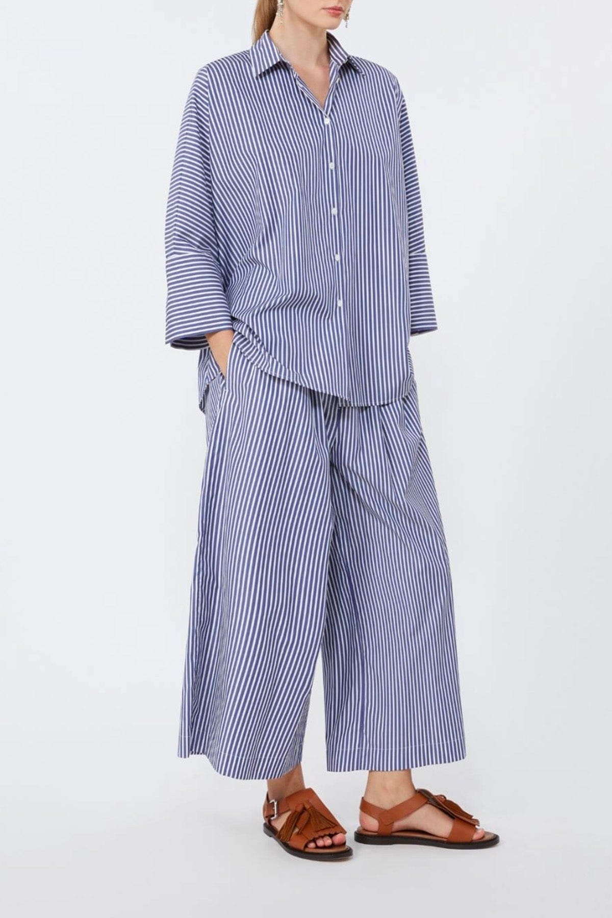 MAXMARA'S BRANDS CAMICIA  Camicia bianca donna in popeline di cotone Weekend Max Mara Wkdhudson