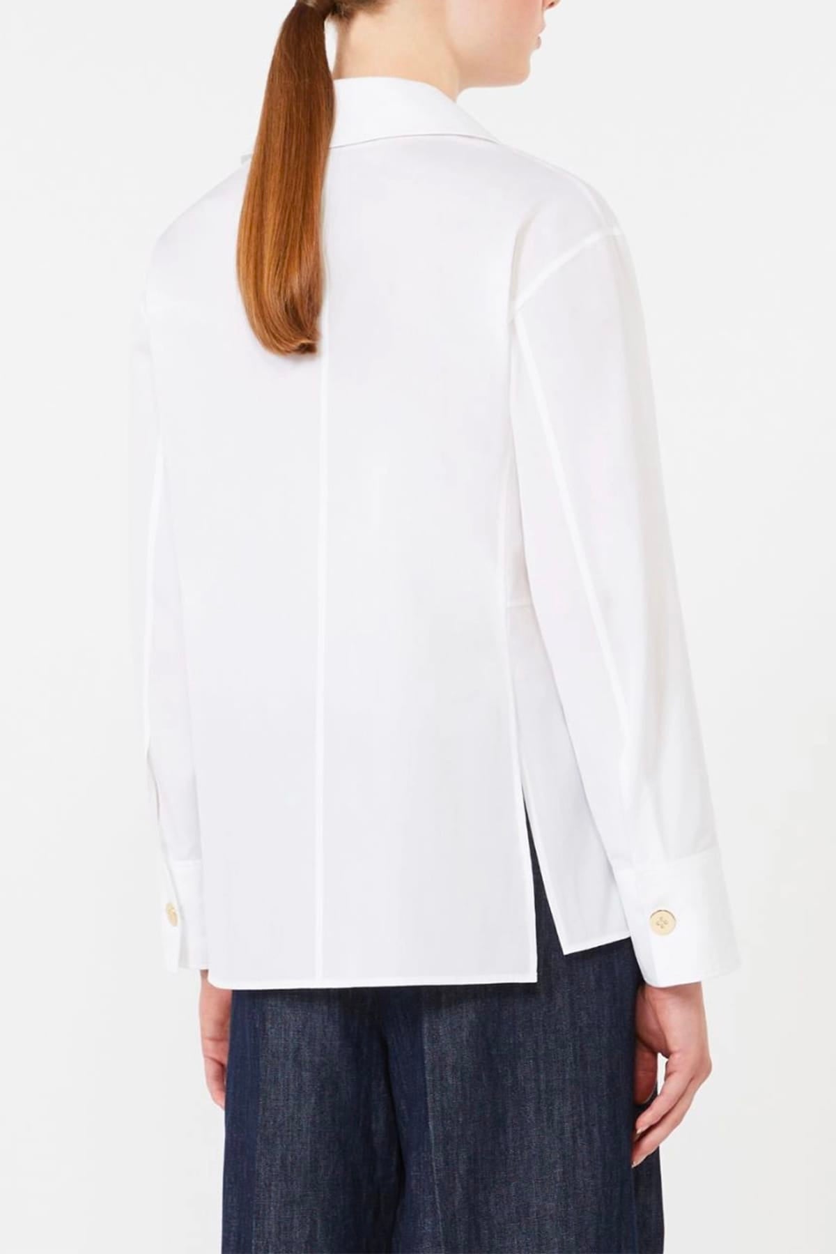 MAXMARA'S BRANDS CAMICIA  BIANCO CANDIDO / 34 Camicia bianca donna 'S Max Mara Smmgentile
