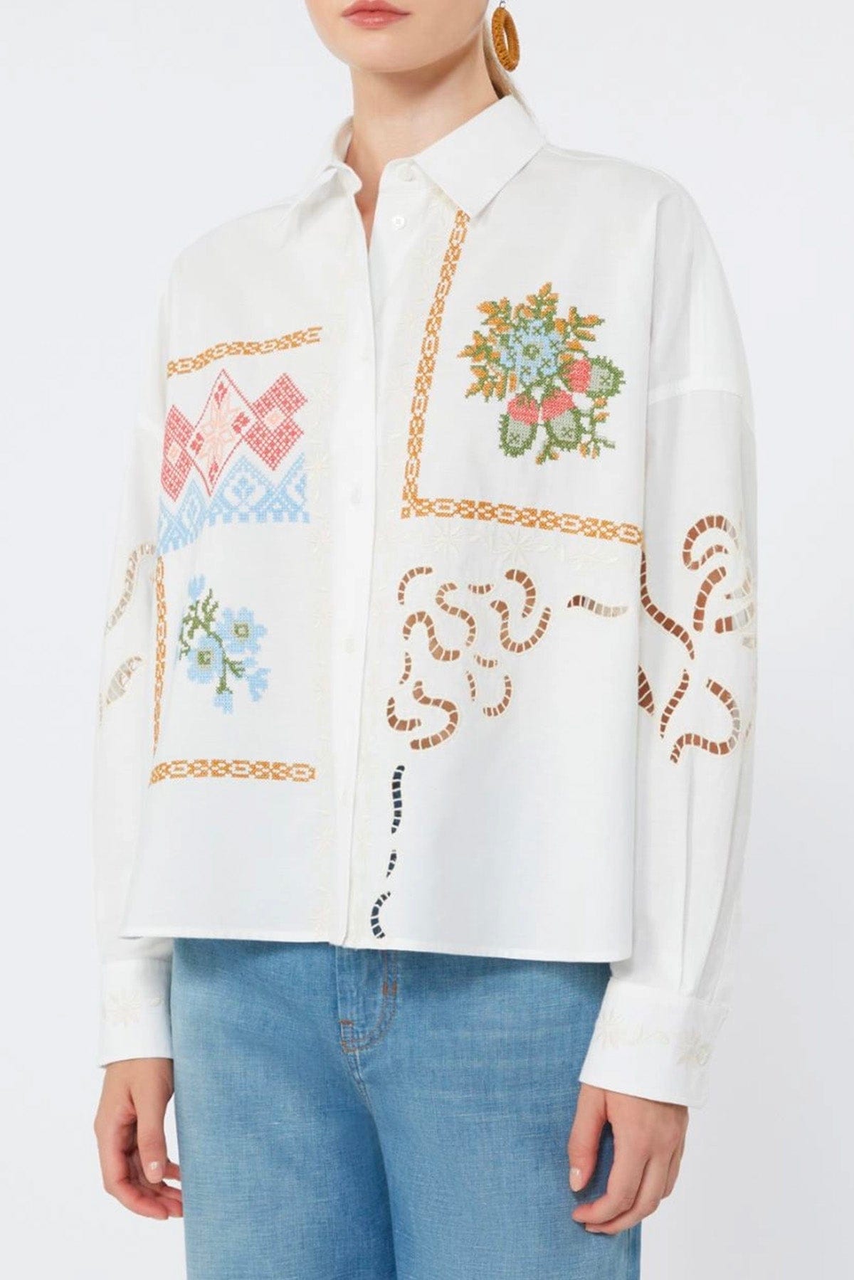 MAXMARA'S BRANDS CAMICIA  BIANCO / 34 Camicia bianca donna Weekend Max Mara Wkdfonte