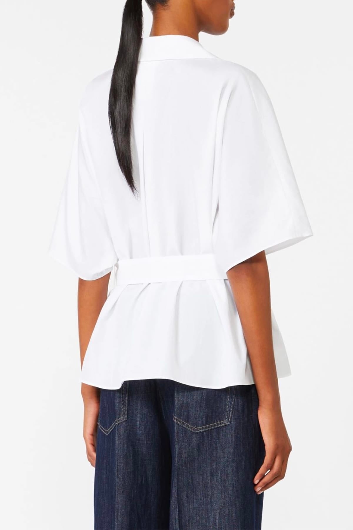 MAXMARA'S BRANDS CAMICIA  Camicia bianca in cotone donna 'S Max Mara Smmcarisma