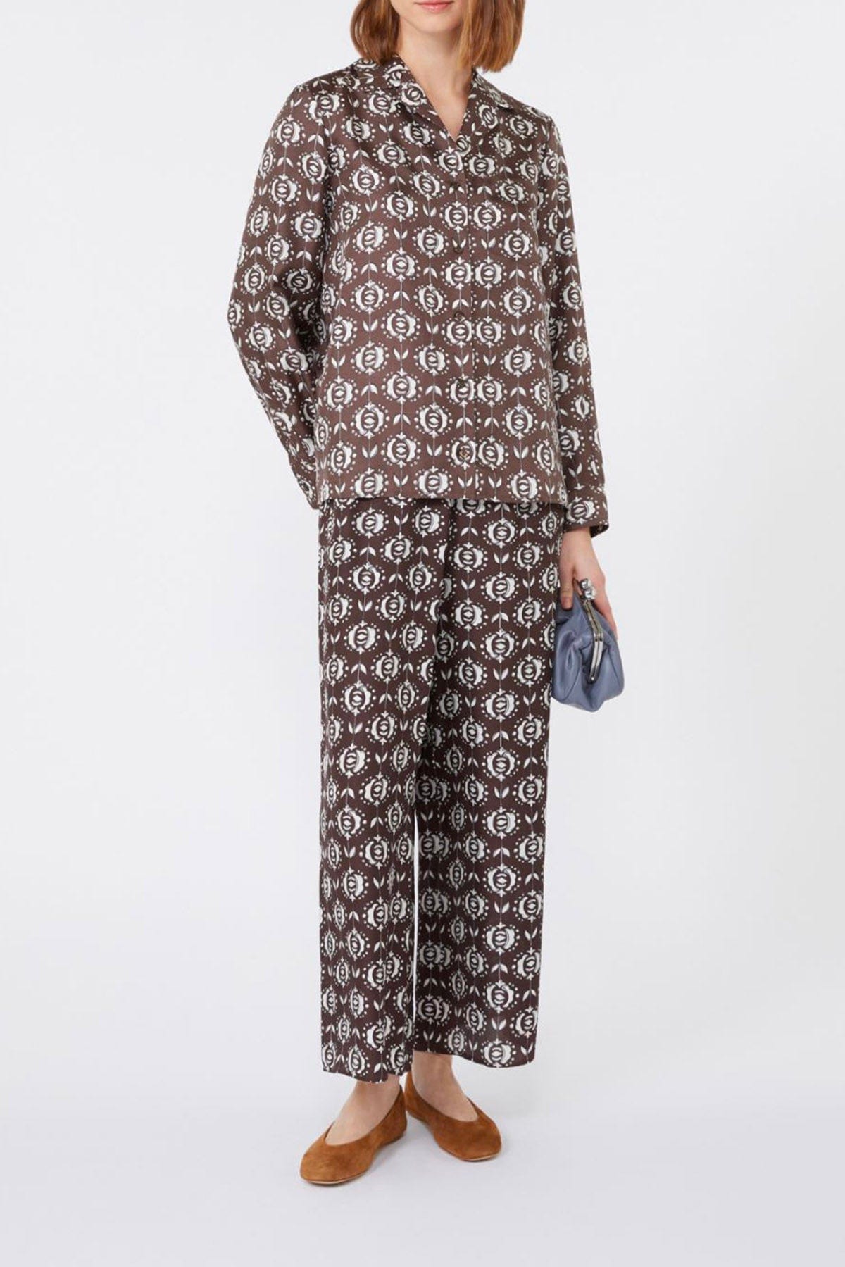 MAXMARA&#39;S BRANDS CAMICIA  Camicia donna ampia in seta Weekend Max Mara Oncia