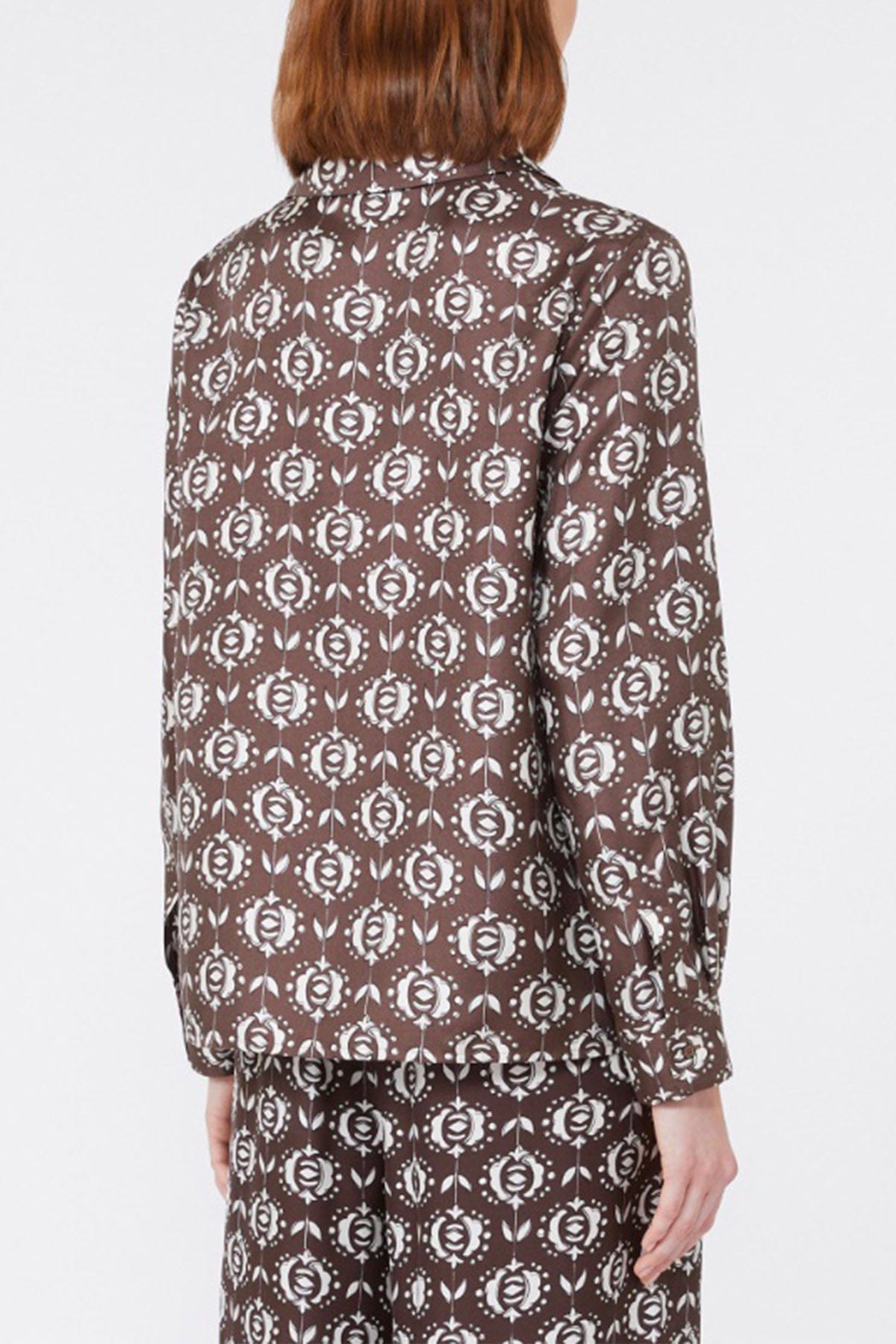 MAXMARA&#39;S BRANDS CAMICIA  Camicia donna ampia in seta Weekend Max Mara Oncia
