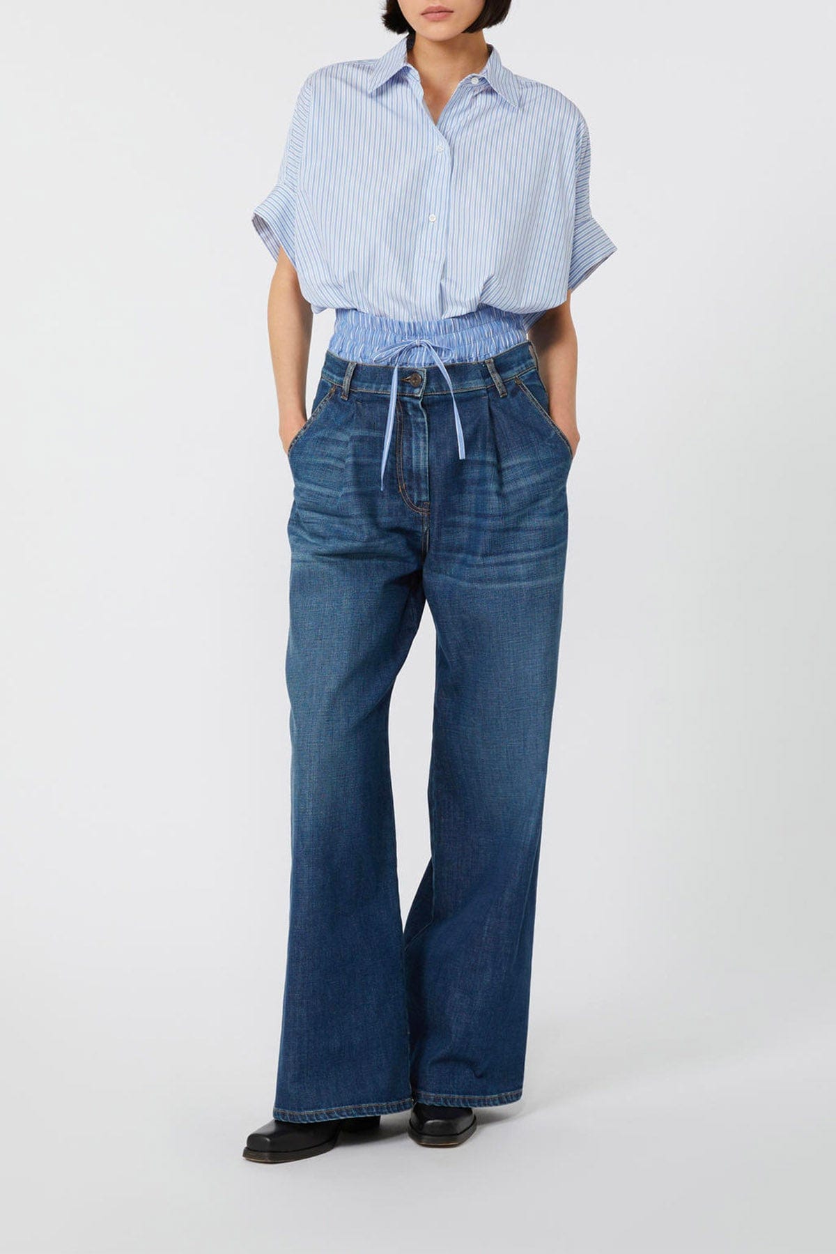 MAXMARA'S BRANDS CAMICIA  RIGA / 34 Camicia donna rigata over Weekend Max Mara Ardea