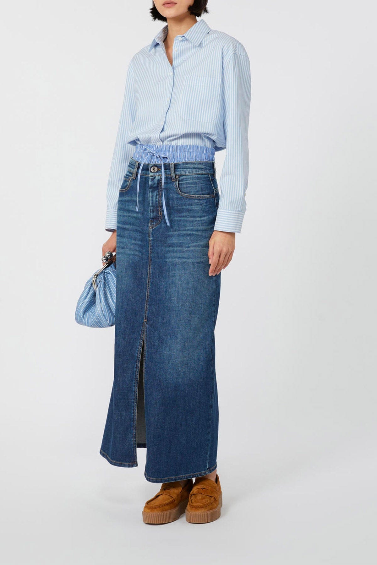 MAXMARA'S BRANDS CAMICIA  RIGATO / 34 Camicia in cotone donna Weekend Max Mara Nuoro