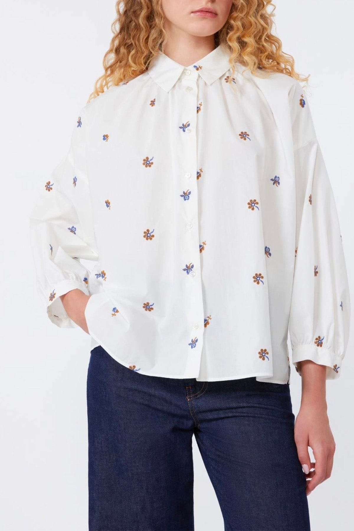 MAXMARA'S BRANDS CAMICIA  Camicia in cotone donna Weekend Max Mara Wkdbutterfly