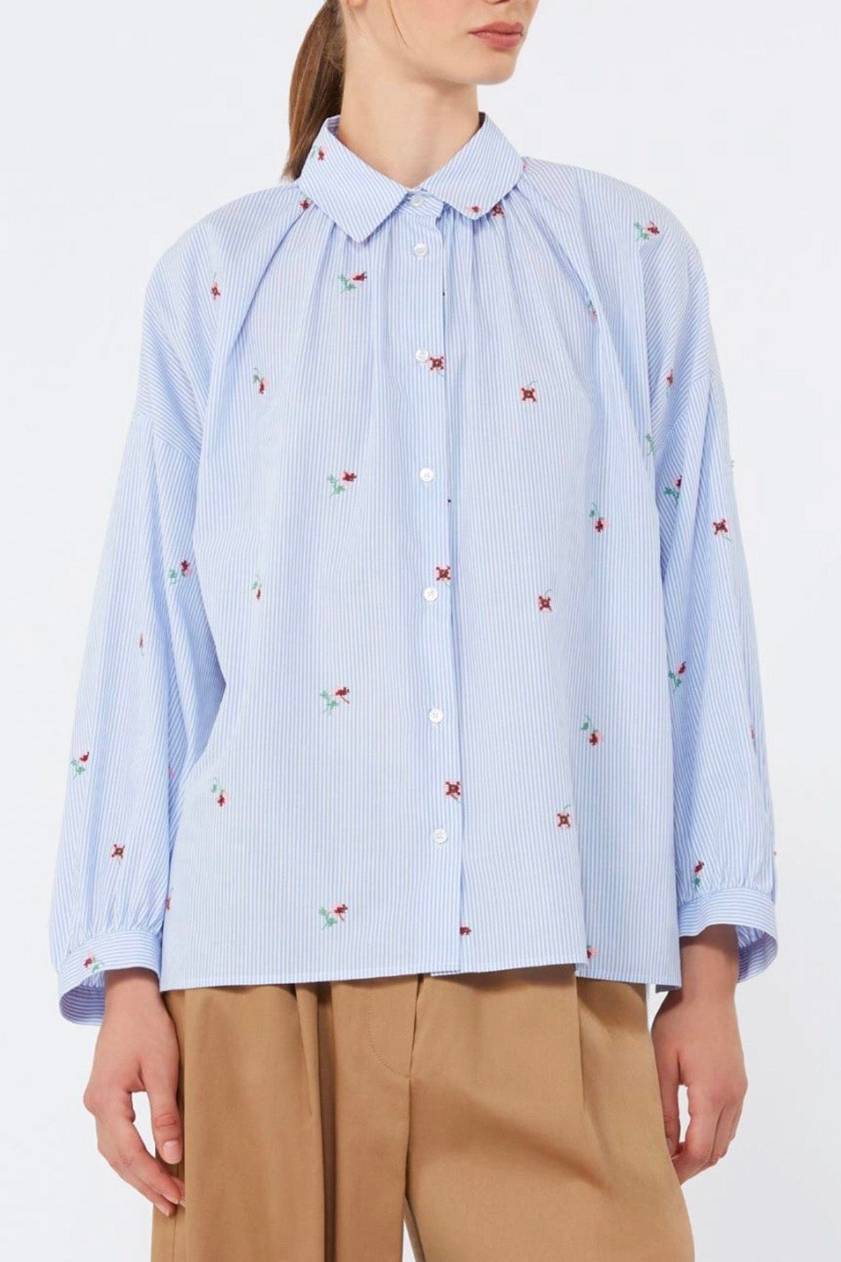 MAXMARA'S BRANDS CAMICIA  Camicia in cotone donna Weekend Max Mara Wkdbutterfly