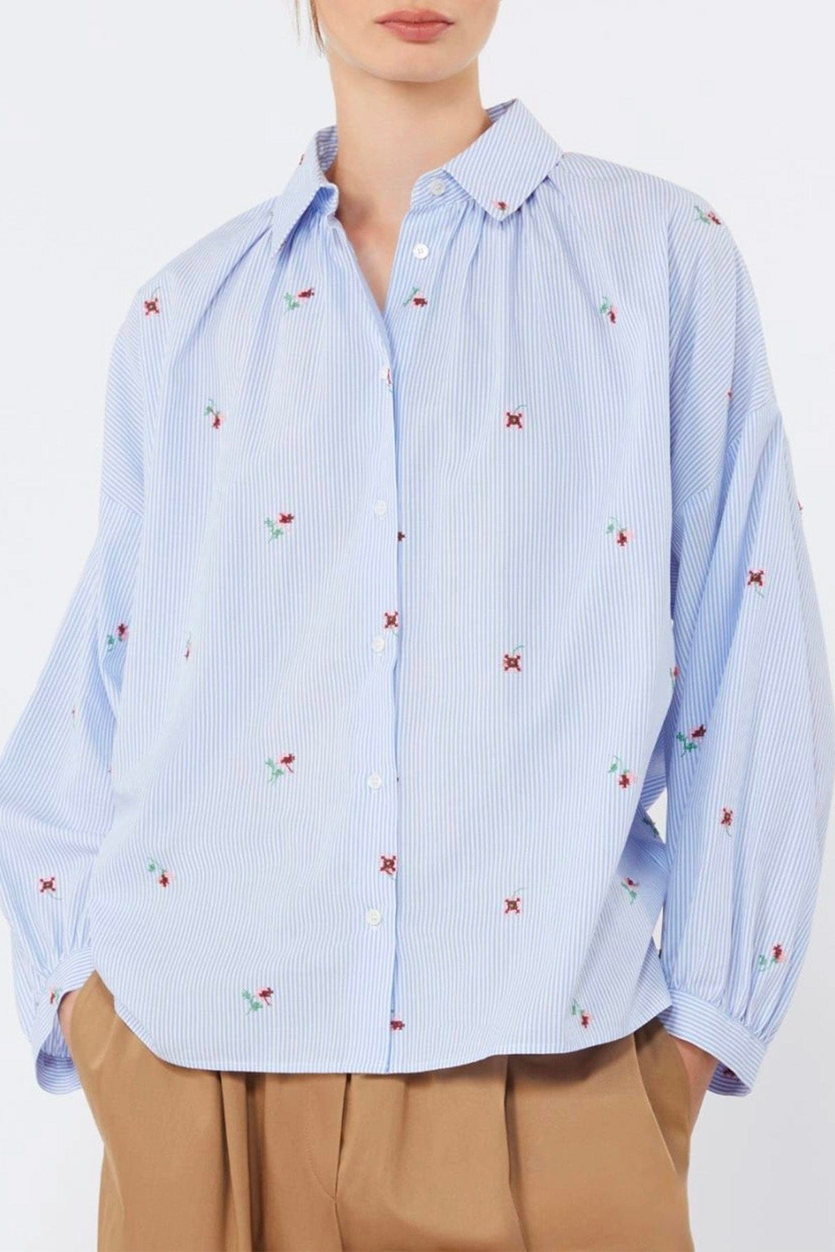 MAXMARA'S BRANDS CAMICIA  Camicia in cotone donna Weekend Max Mara Wkdbutterfly