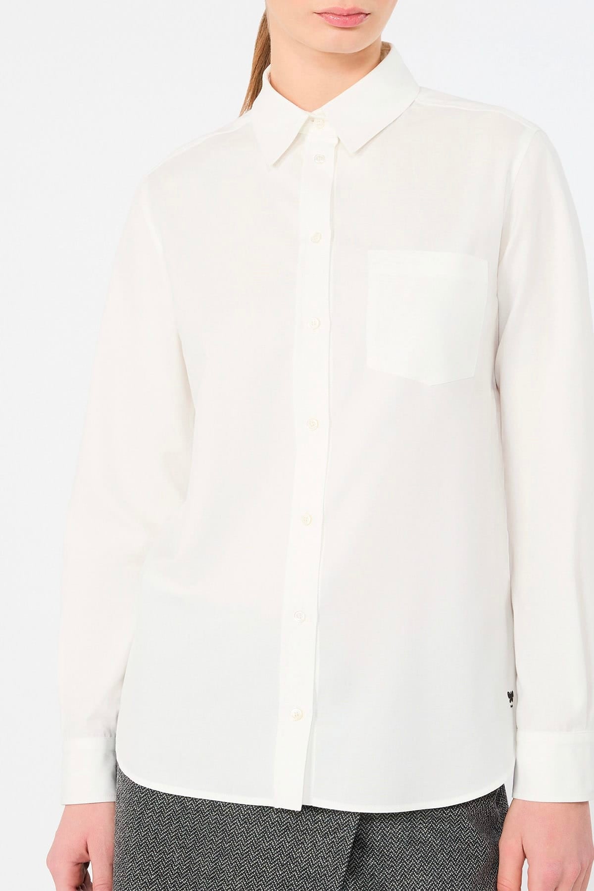 MAXMARA'S BRANDS CAMICIA  Camicia in cotone oxford Max Mara Weekend Wkdcobalto