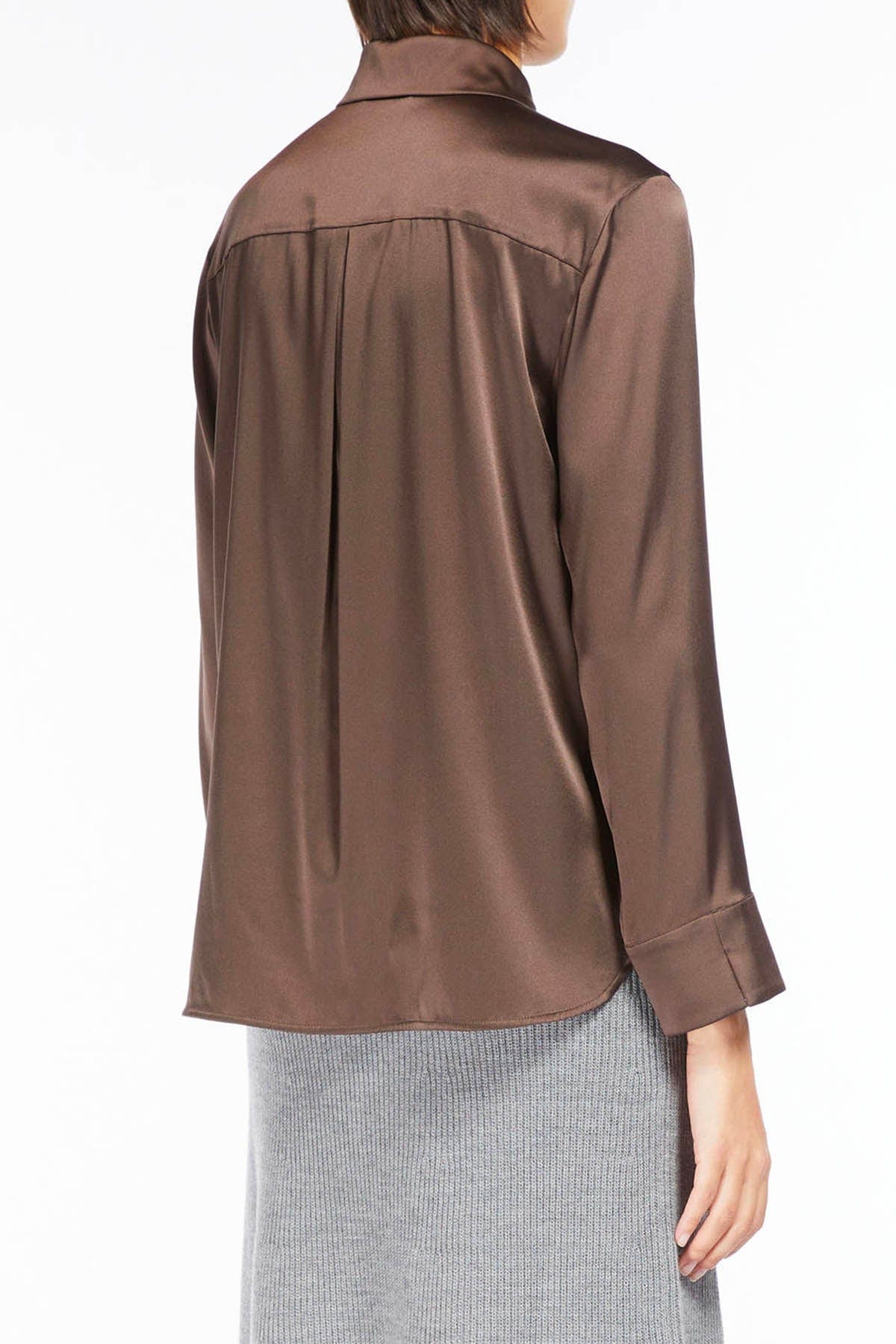 MAXMARA&#39;S BRANDS CAMICIA  Camicia in Seta Donna Max Mara Leisure Finire