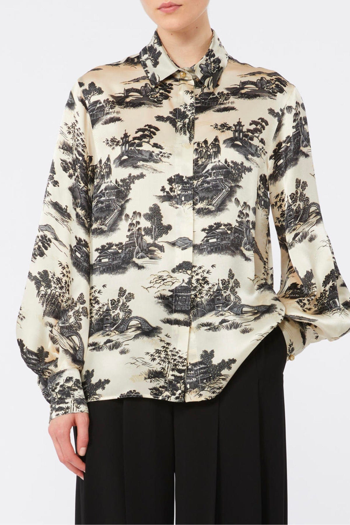 MAXMARA'S BRANDS CAMICIA  Camicia in seta donna Max Mara Studio Elegante Msevetro