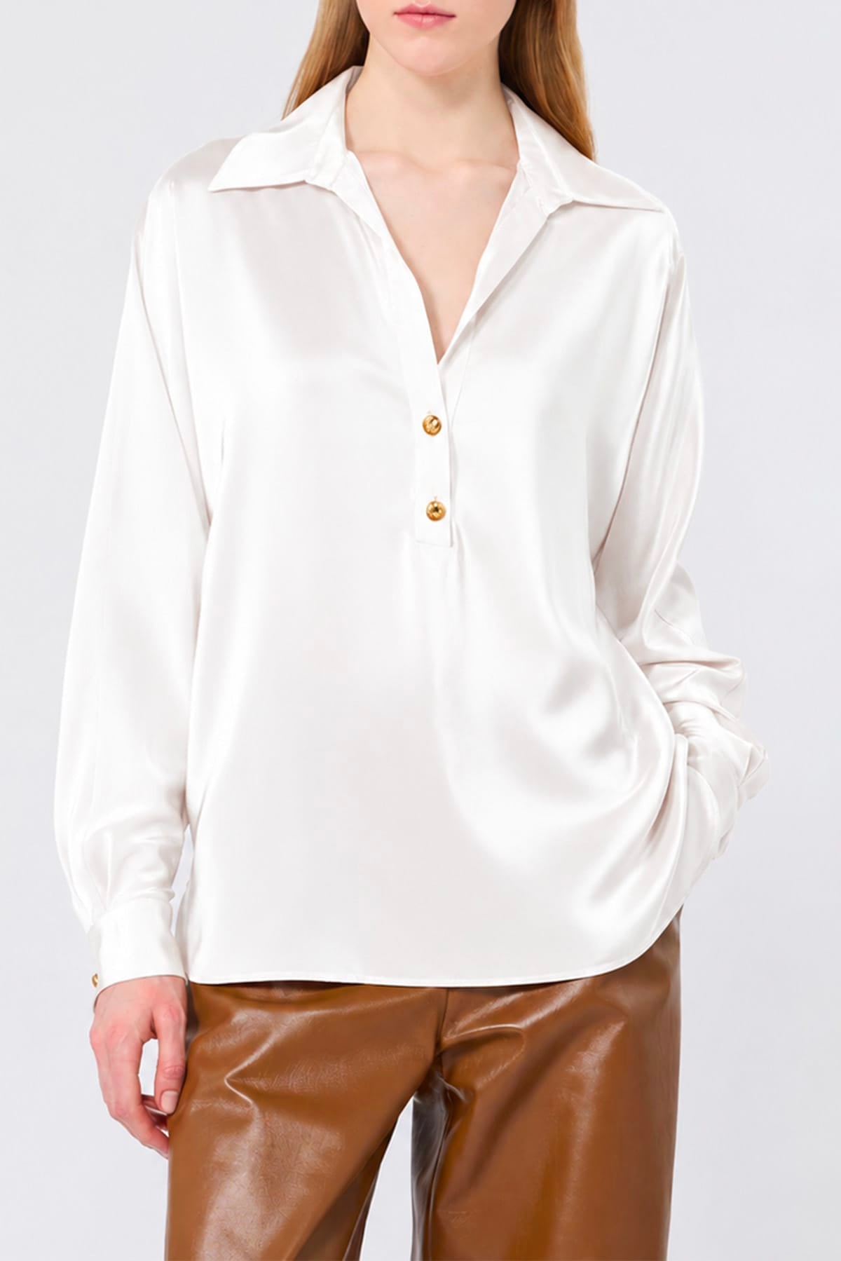 MAXMARA'S BRANDS CAMICIA  Camicia in seta donna Max Mara Studio Mstaia