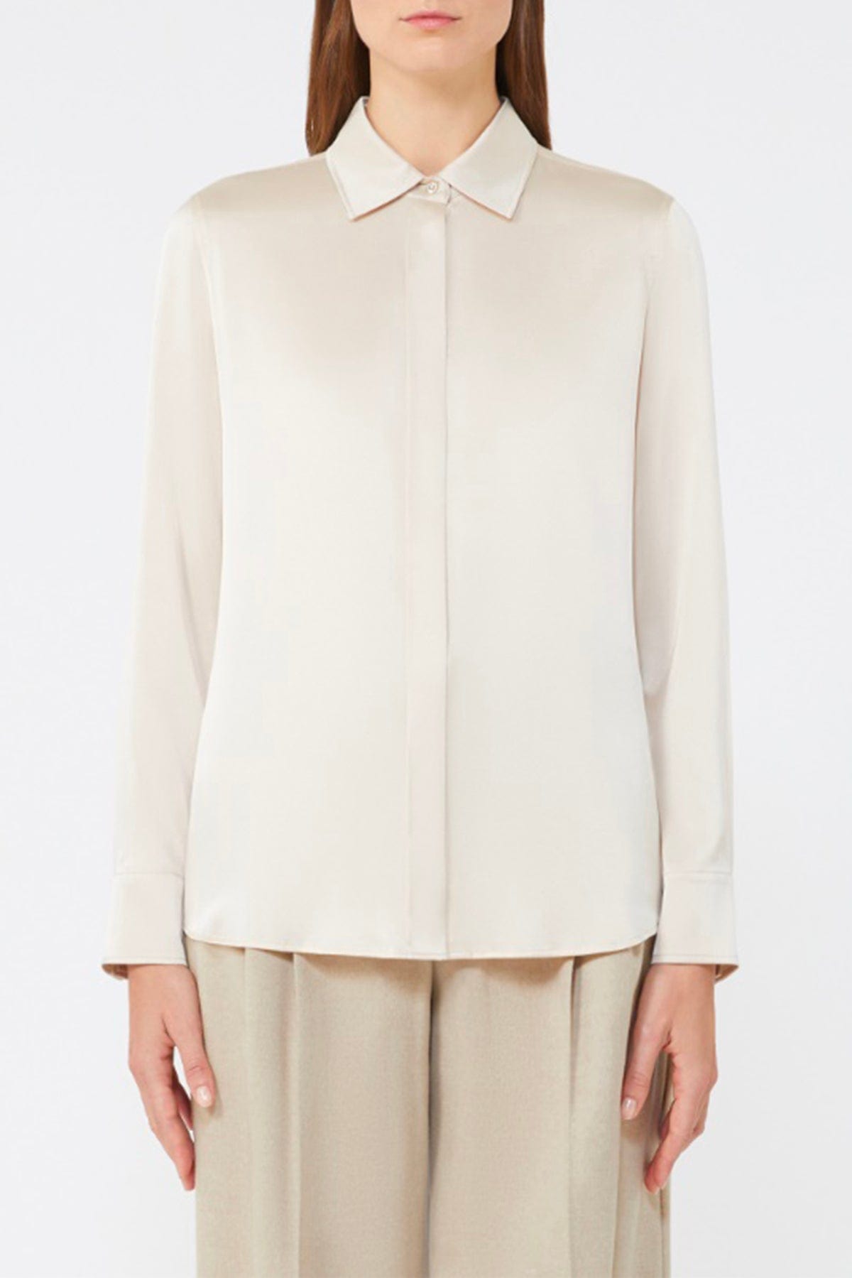 MAXMARA'S BRANDS CAMICIA  MANDORLA / 34 Camicia in seta donna Max Mara Studio Xero