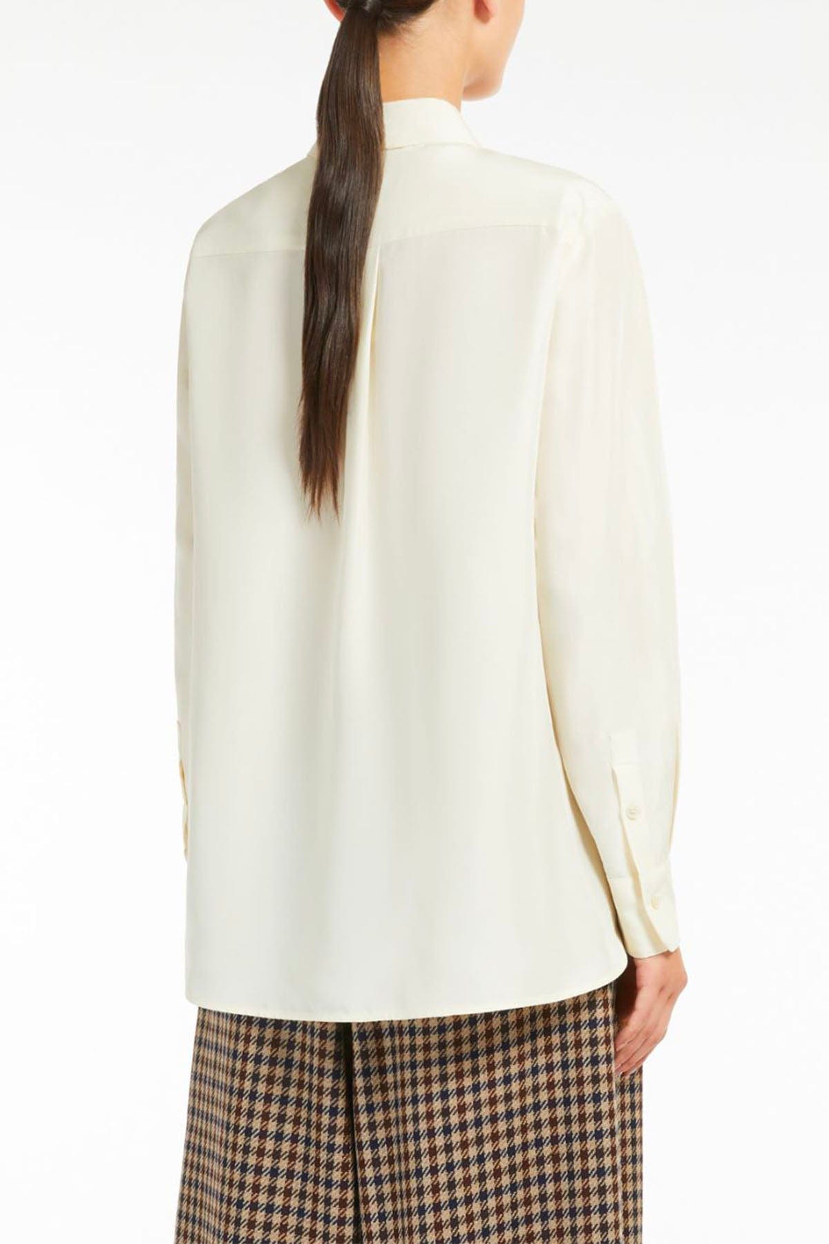 MAXMARA&#39;S BRANDS CAMICIA  Camicia in Seta Donna Max Mara Weekend Almina