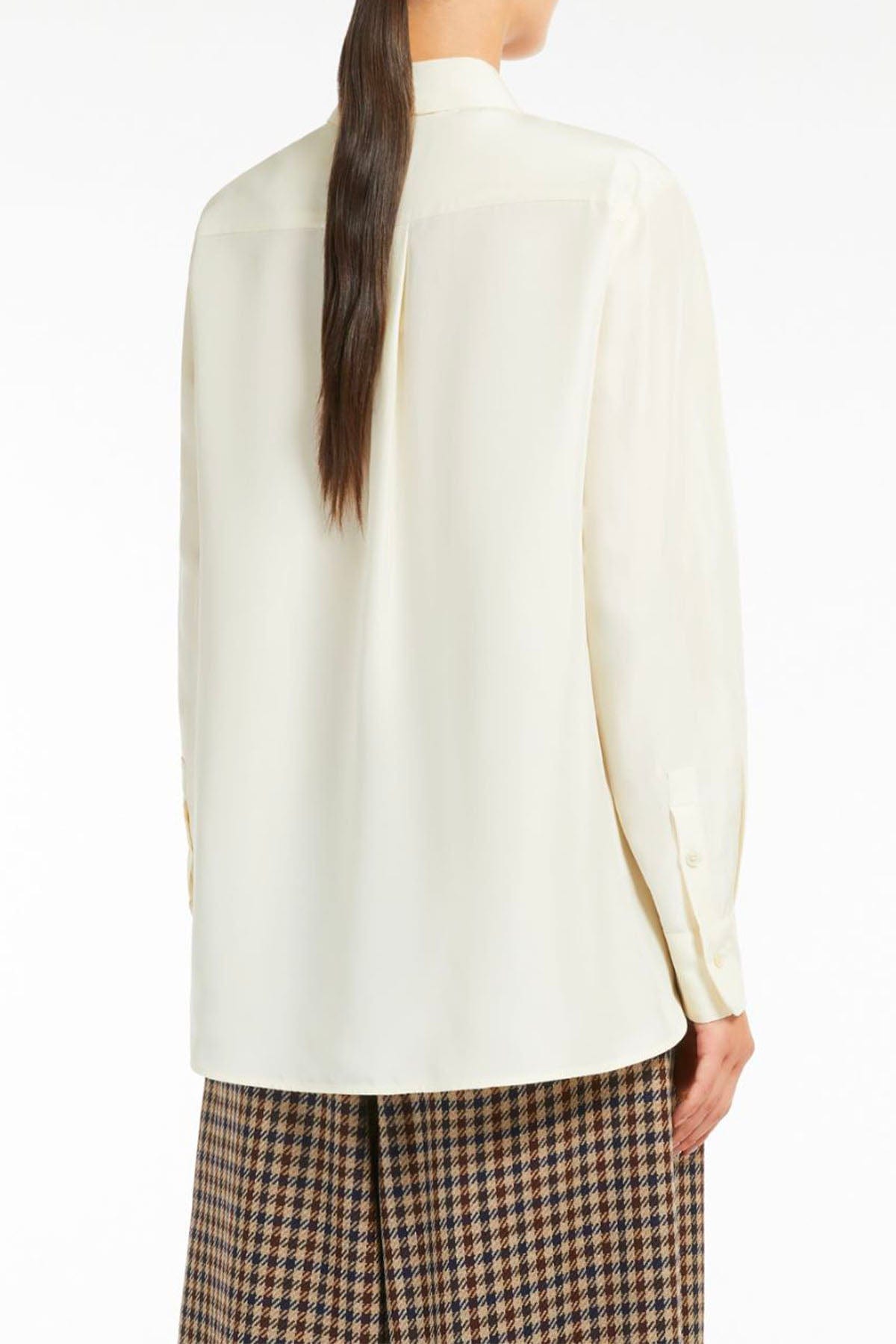 MAXMARA&#39;S BRANDS CAMICIA  Camicia in Seta Donna Max Mara Weekend Almina