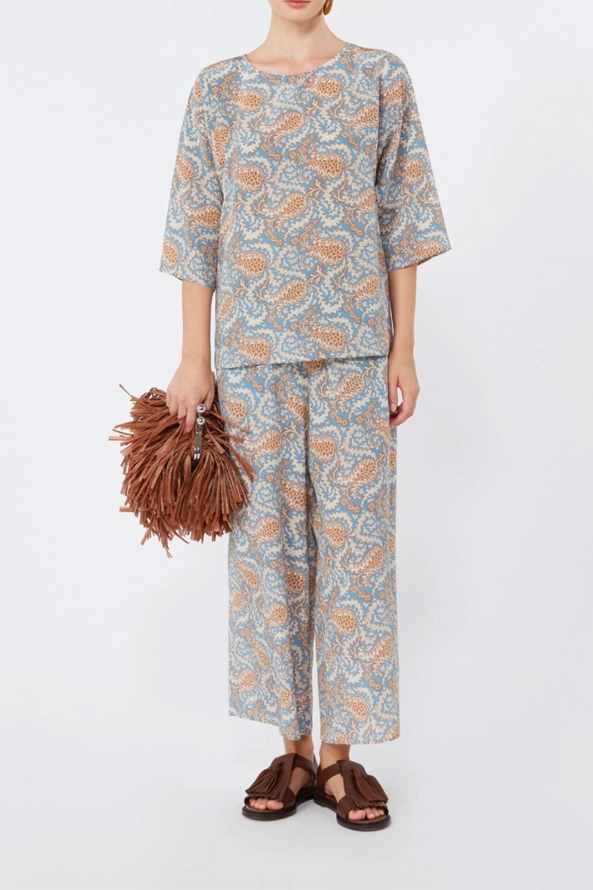 MAXMARA'S BRANDS CAMICIA  Camicia in seta stampata donna Weekend Max Mara Wkdginnico