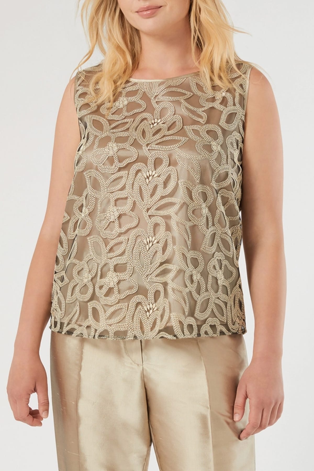MAXMARA'S BRANDS CAMICIA  Camicia in tulle ricamato donna Marina Rinaldi Mreflirt